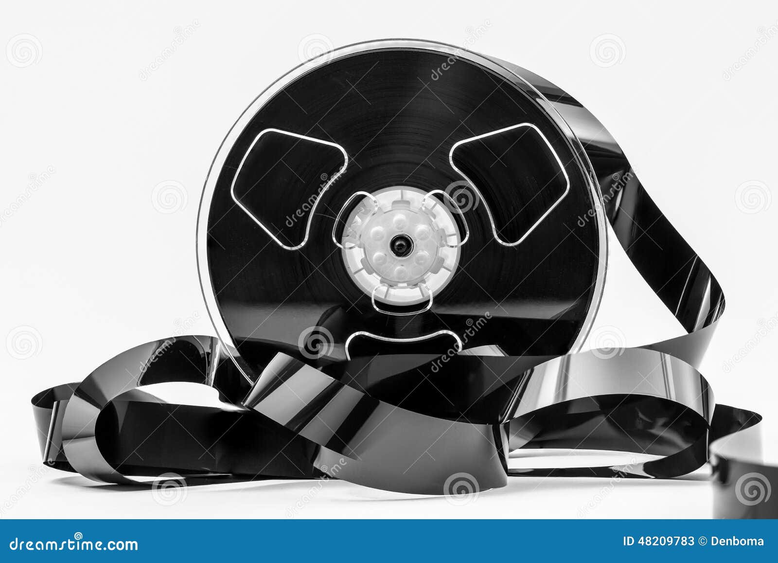 Video tape stock image. Image of media, background, reflection 48209783