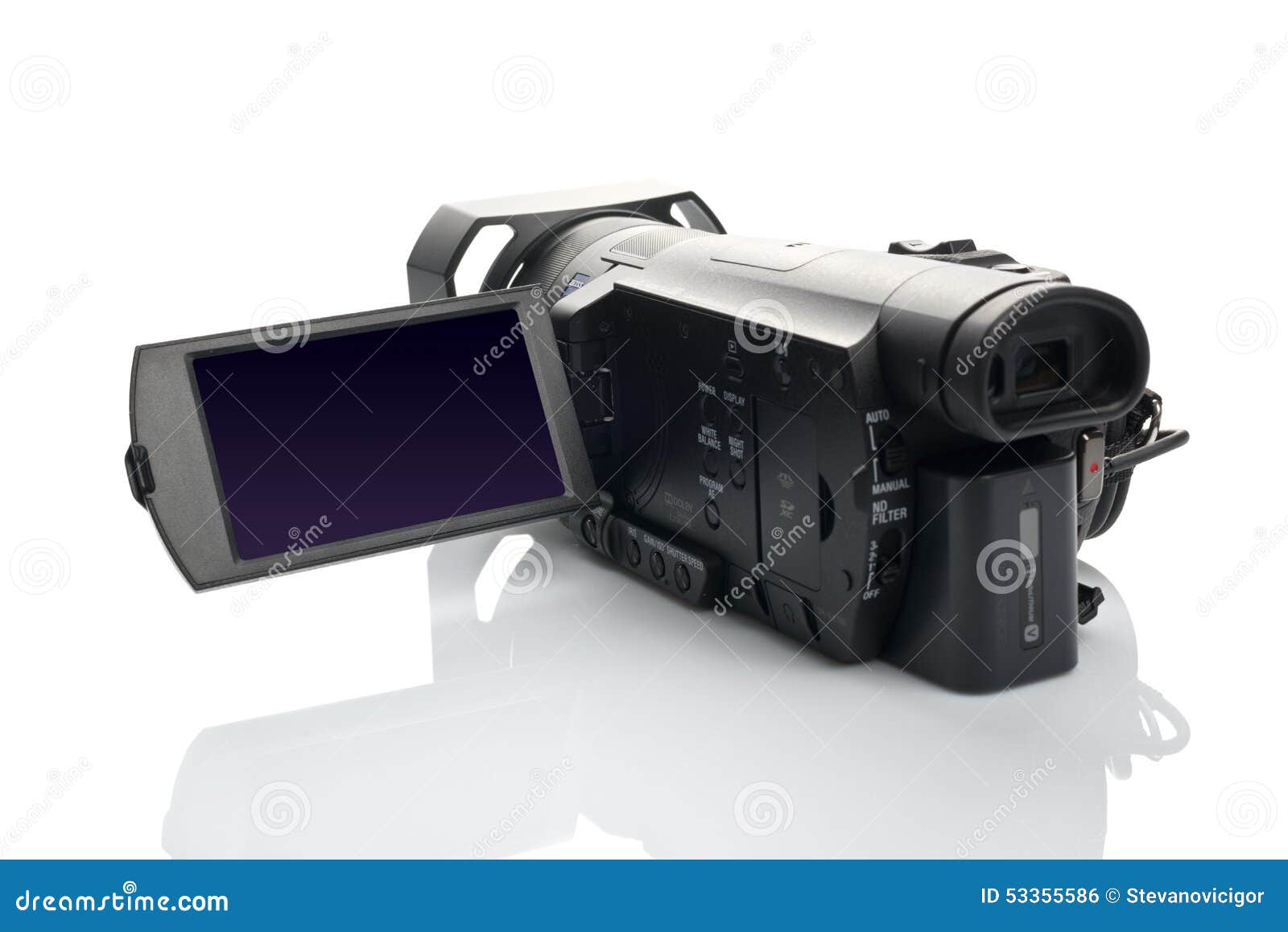 alegría Fiel Suplemento Videocámara De Sony FDR AX100 4k UHD Handycam Foto editorial - Imagen de  sensor, fondo: 53355586