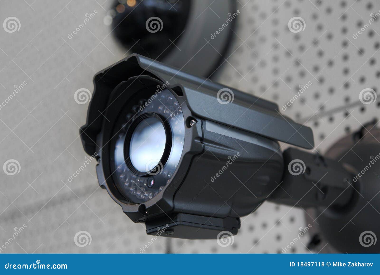 Videocamera Di Sicurezza Fotografia Stock. Immagine Di Illustrazione - 15473740 - Foto 6