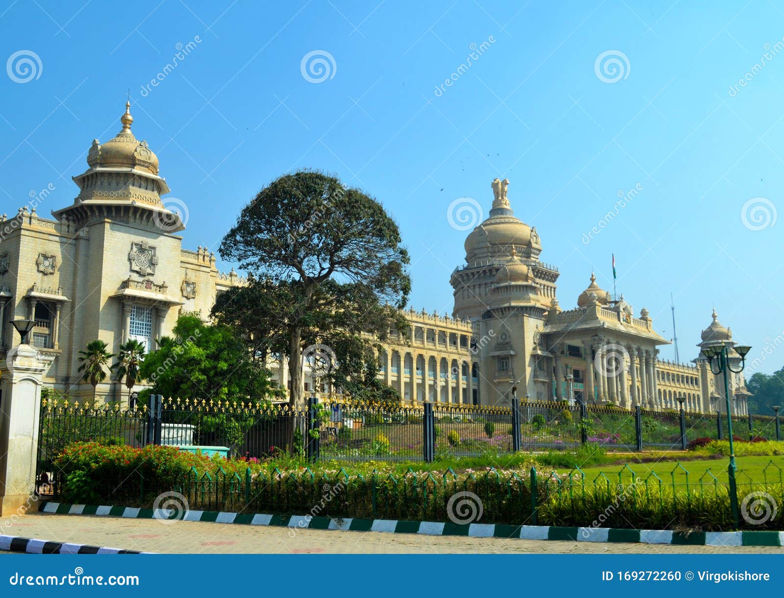 The Vidhana Soudha Located In Bangalore, Is The Seat Of ...