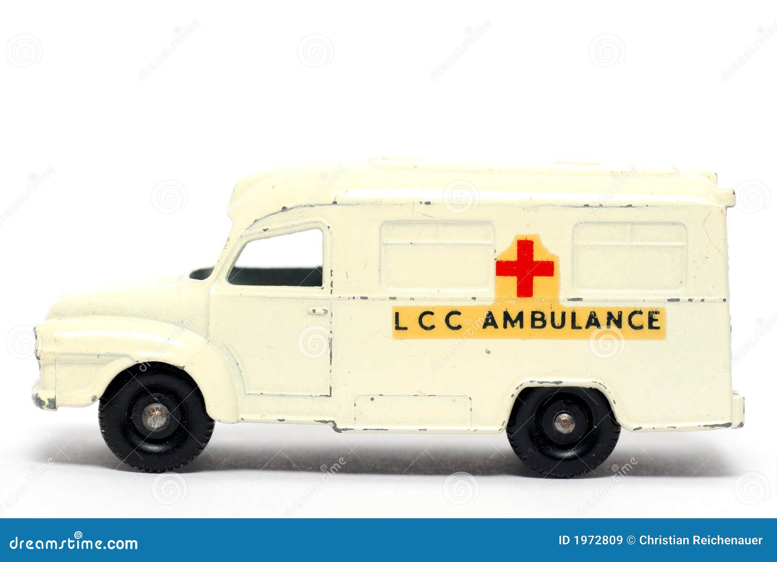 Vieille Ambulance De Véhicule De Jouet Image stock - Image du ...