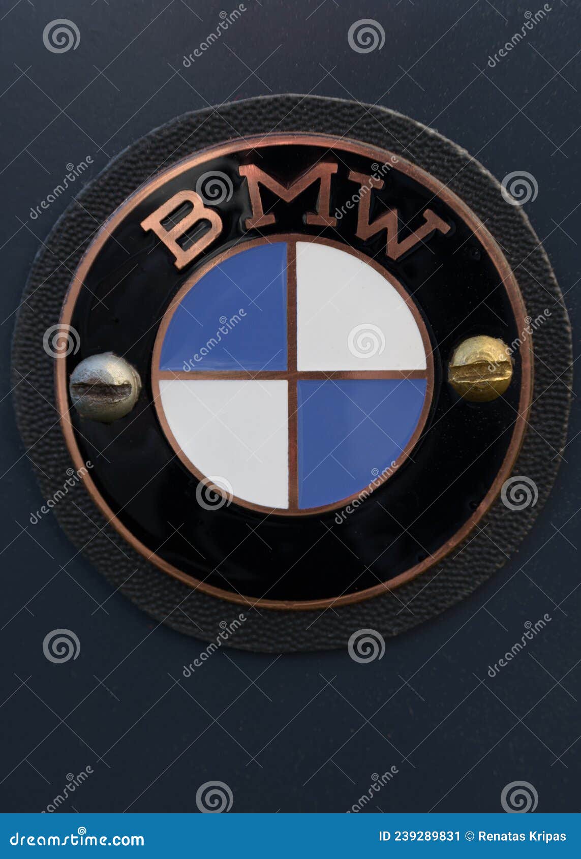 Viejo Logo Bmw Antique World War Ii Bmw Insignia En La Motocicleta