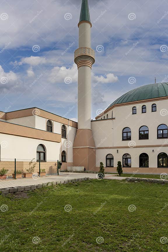 Vienna Islamic Centre, Located on the Danube River, Vienna, Austria Editorial Photography