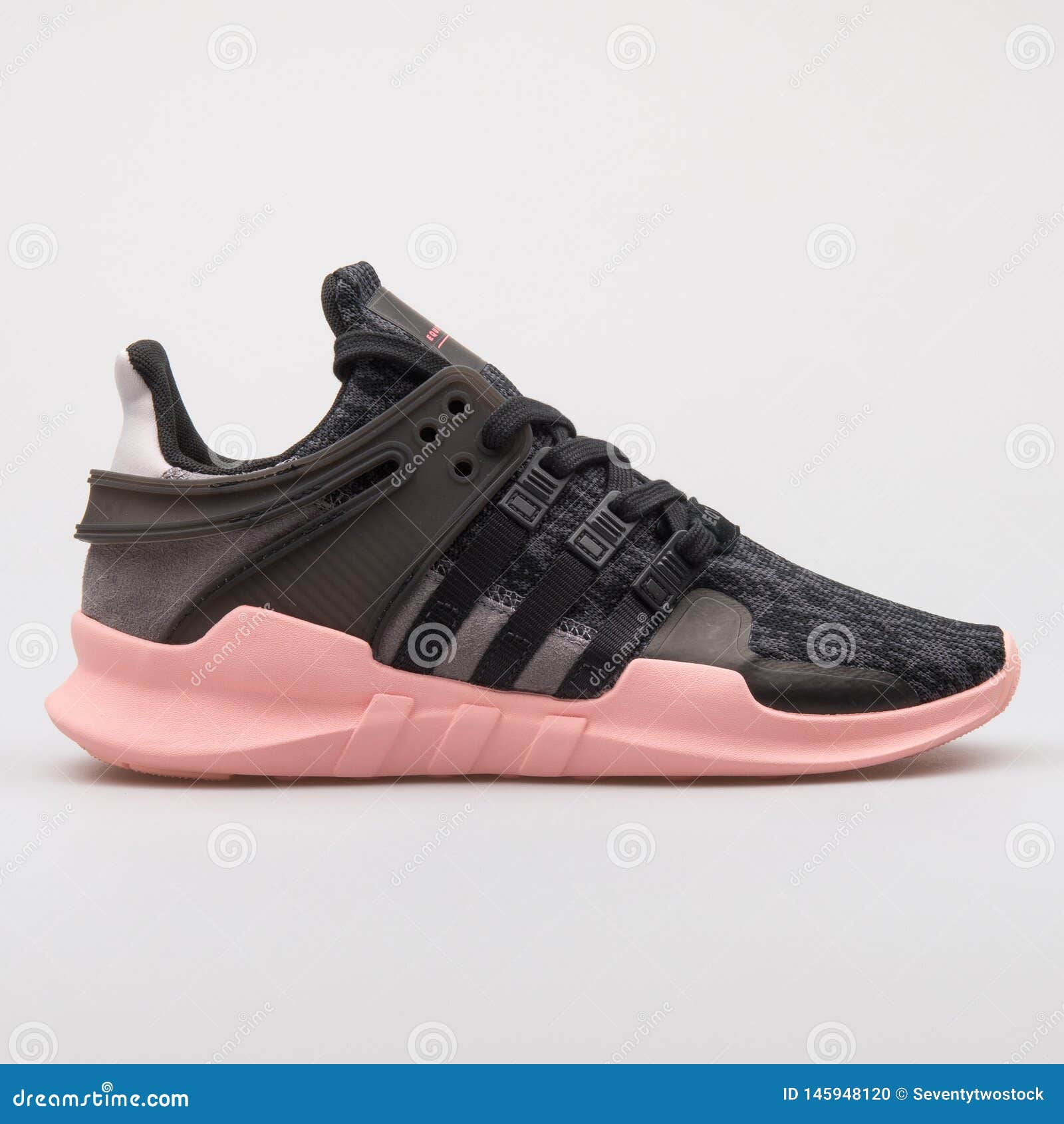 eqt support adv black pink