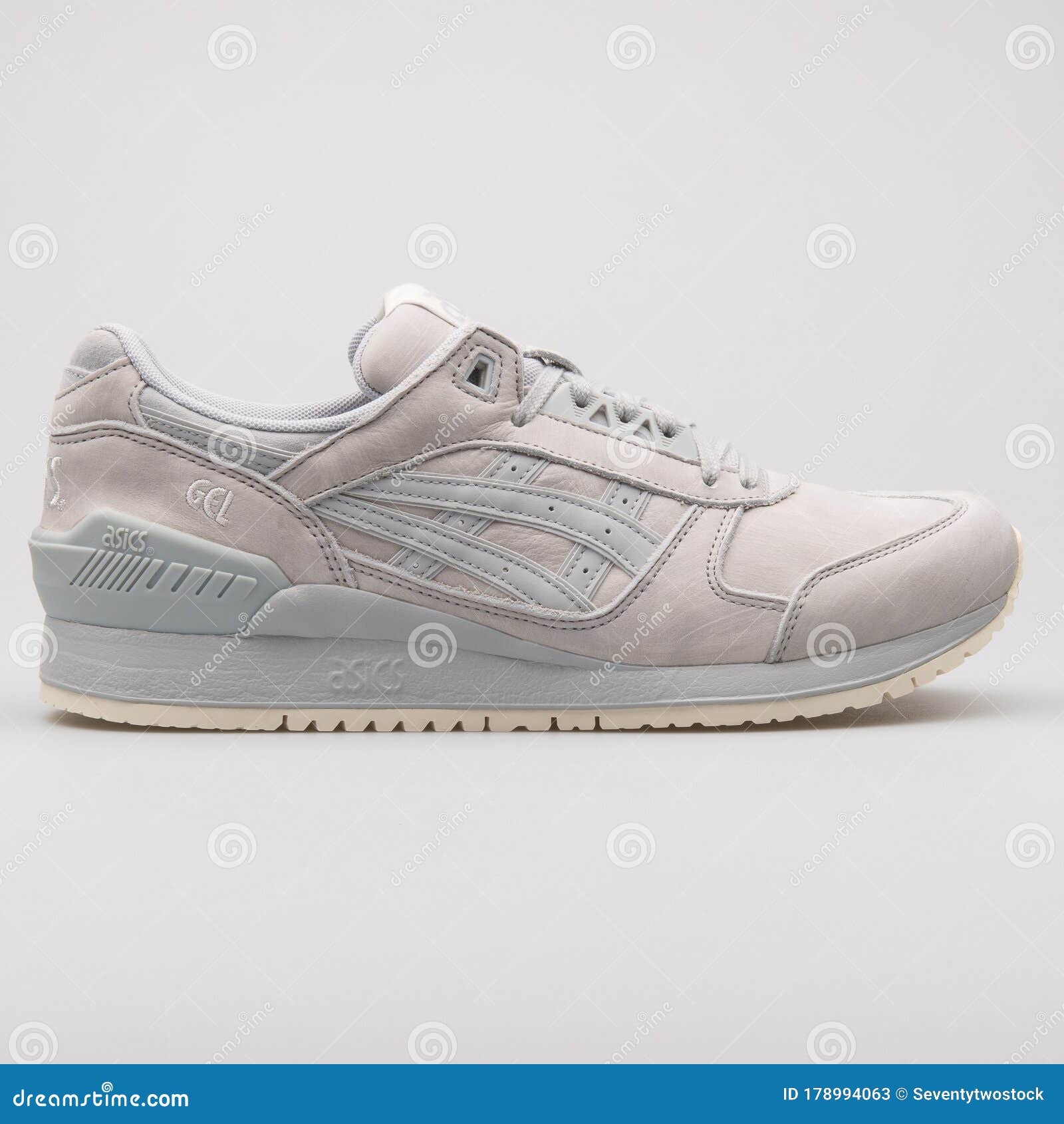 asics gel respector glacier grey