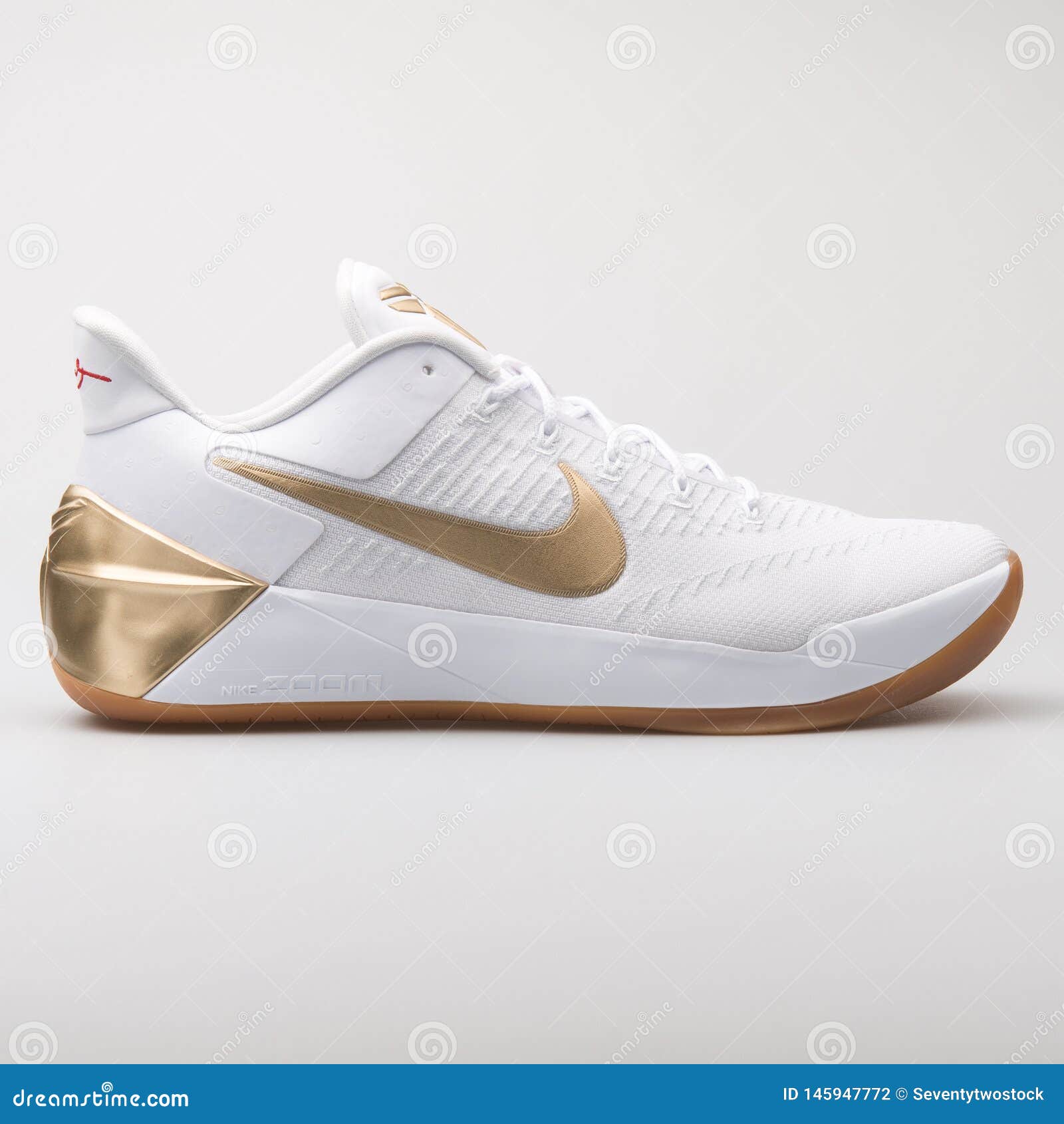 kobe shoes gold and white