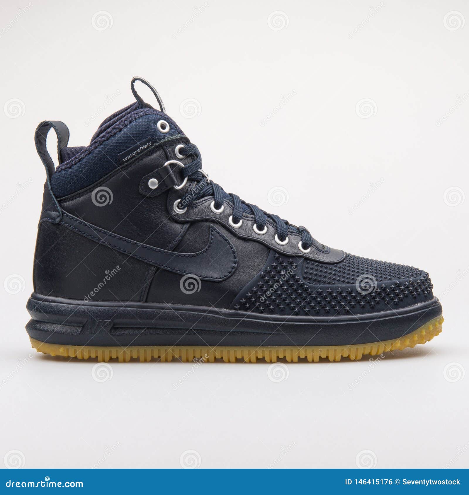 Nike Lunar Force 1 Duckboot Dark Obsidian Sneaker Editorial Photo Image of item fashion 146415176