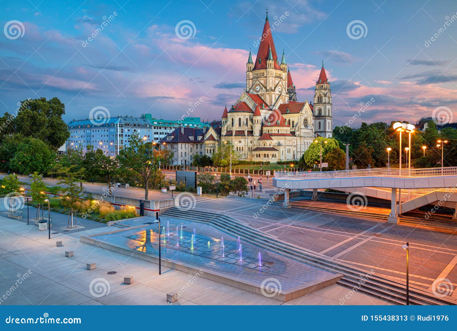 Vienna, Austria. stock image. Image of capital, building - 155438313