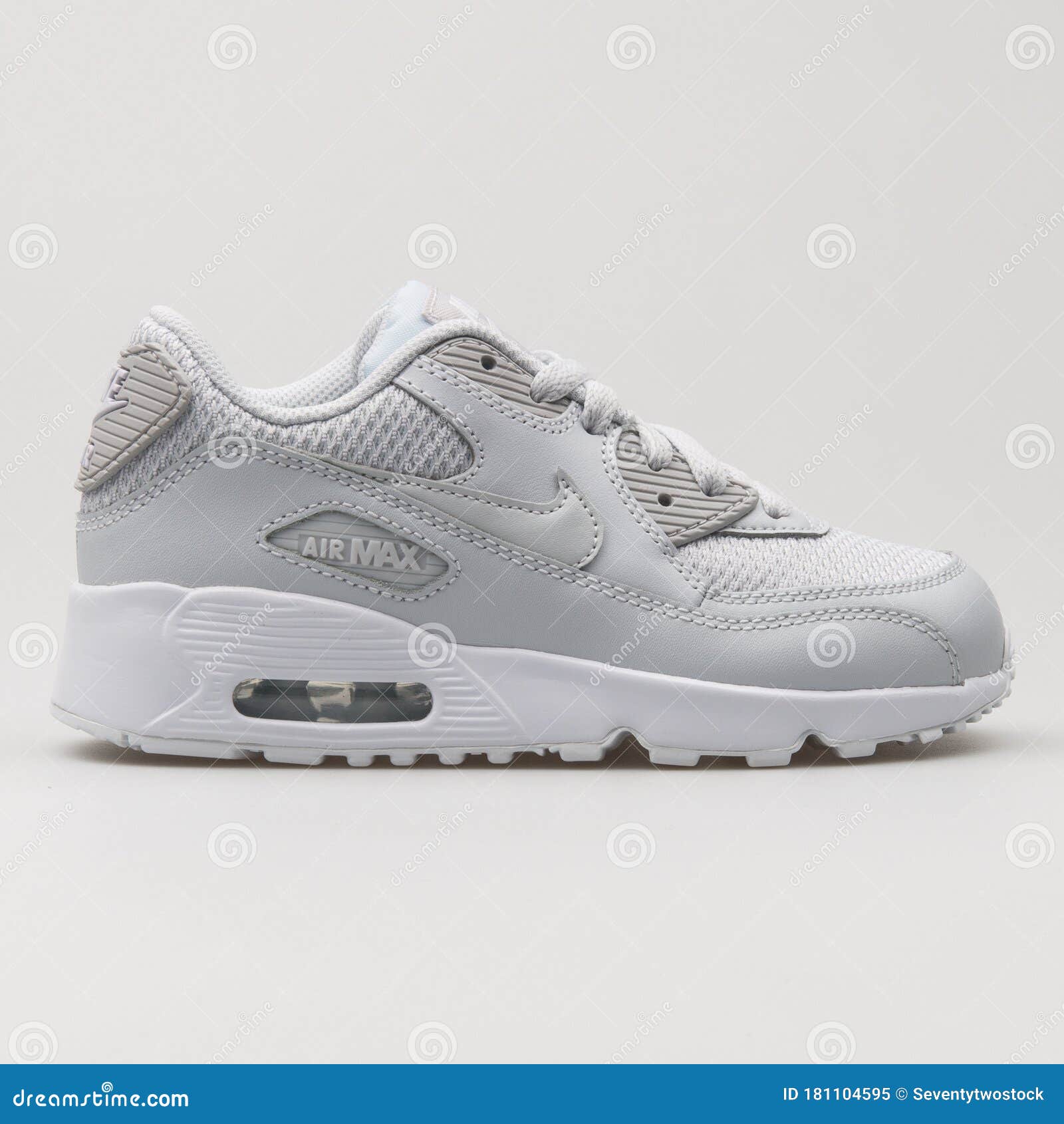 Nike Air Max 90 Mesh Platinum Sneaker Editorial Image - Image of isolated: 181104595