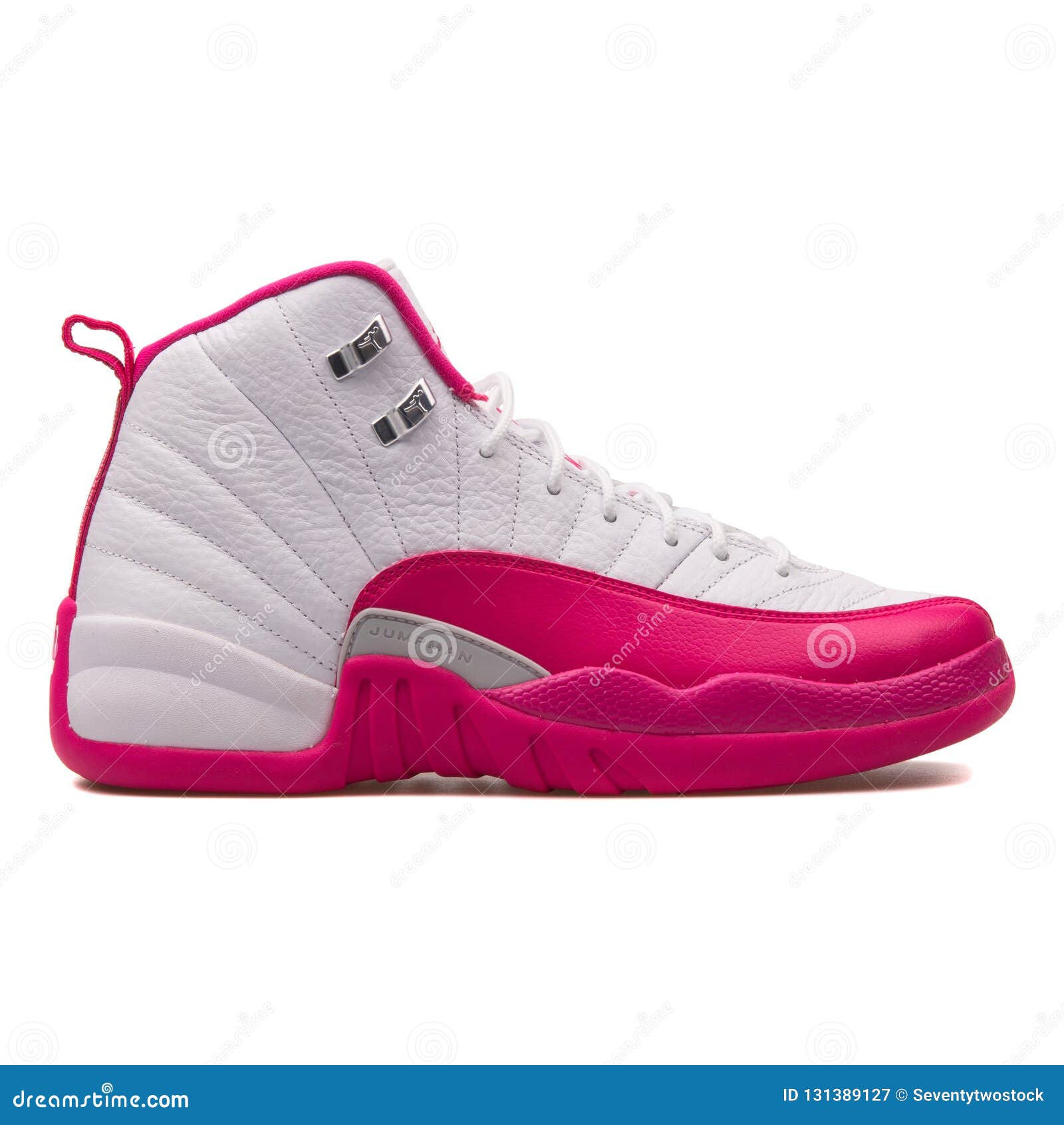 jordan 12 retro pink and white