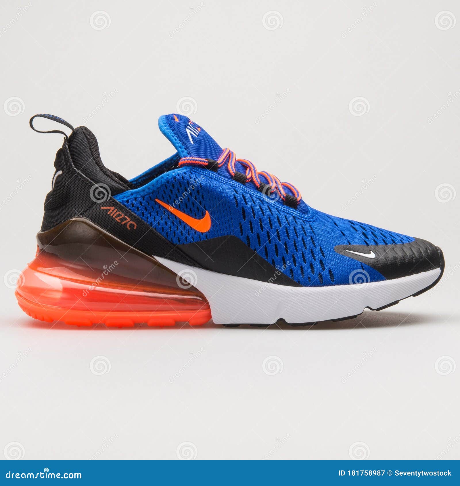 nike air max 27 navy orange