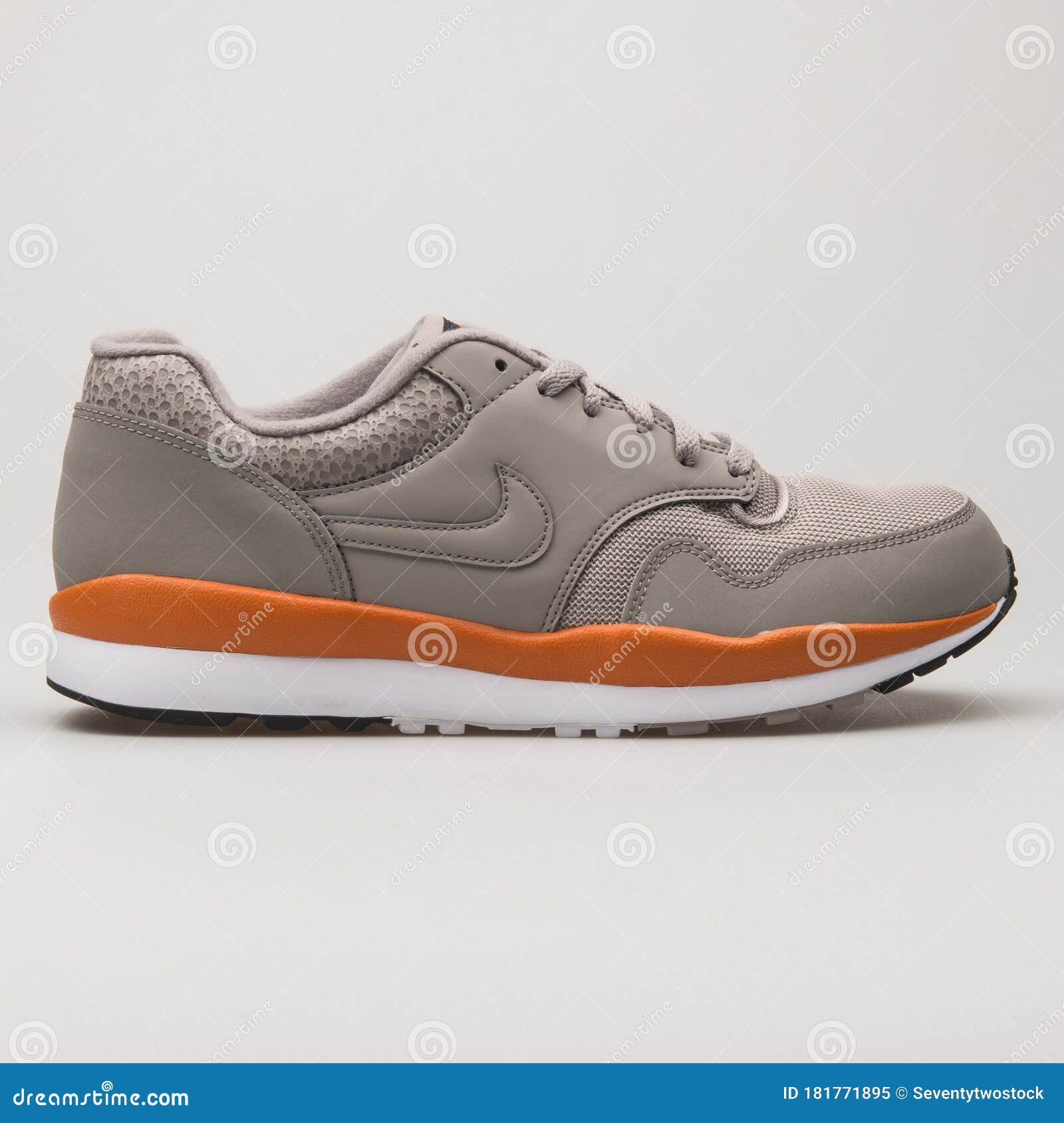 Nike Air Safari Stone Grey And Orange 