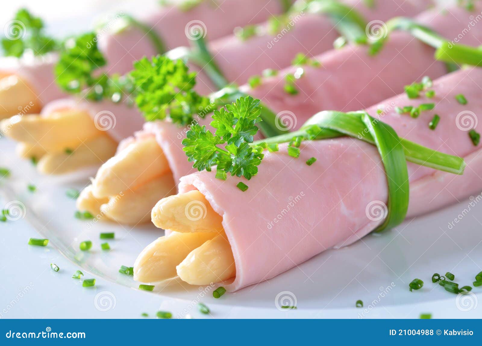Vier Schinkenrollenesprit Aparagus Stockfoto - Bild von teller ... Vier Schinkenrollenesprit Aparagus Stockfoto - Bild von teller ...