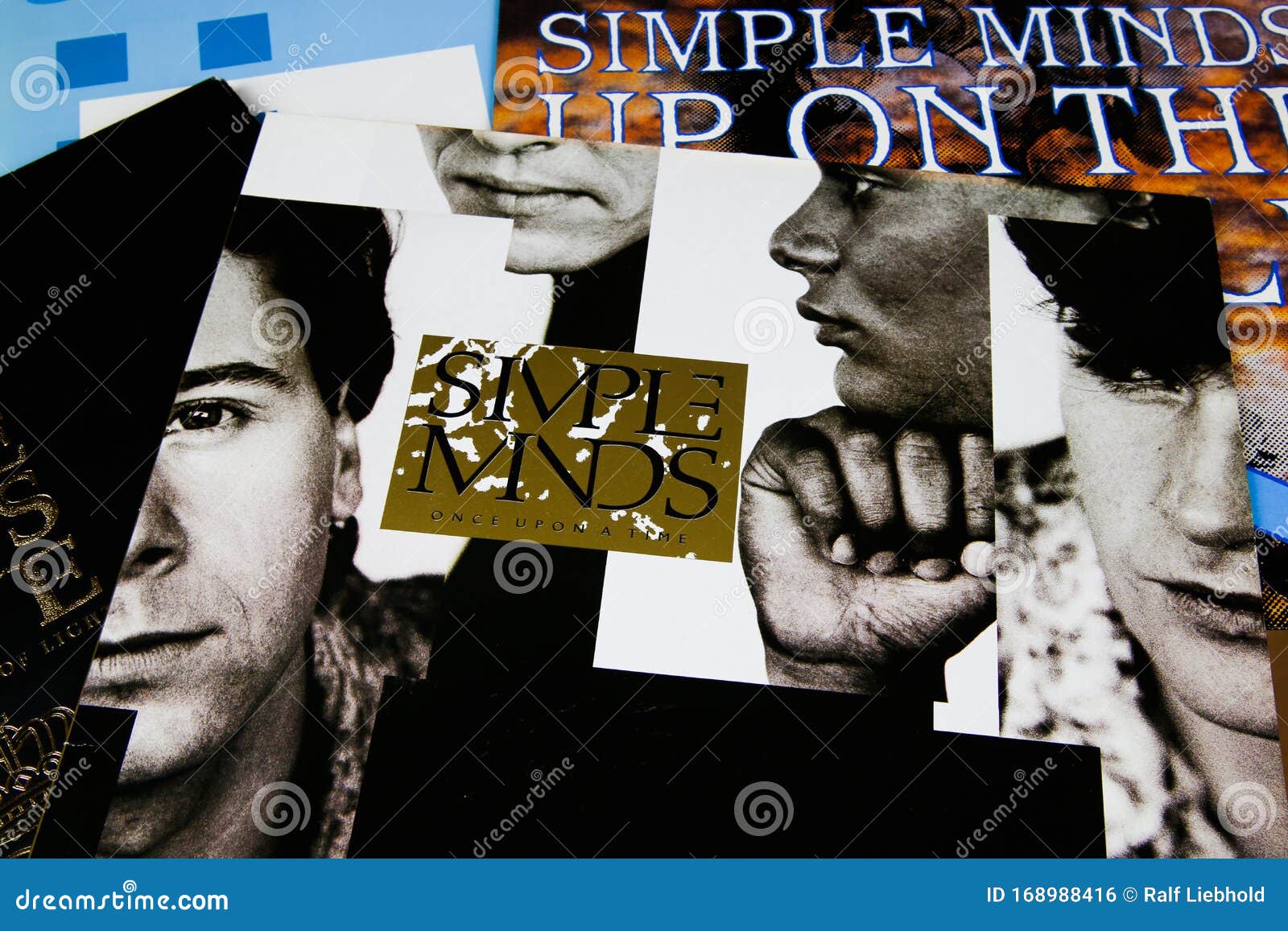 SIMPLE MINDS - REAL LIFE - NEW ALBUM PROMOTIONAL POSTER