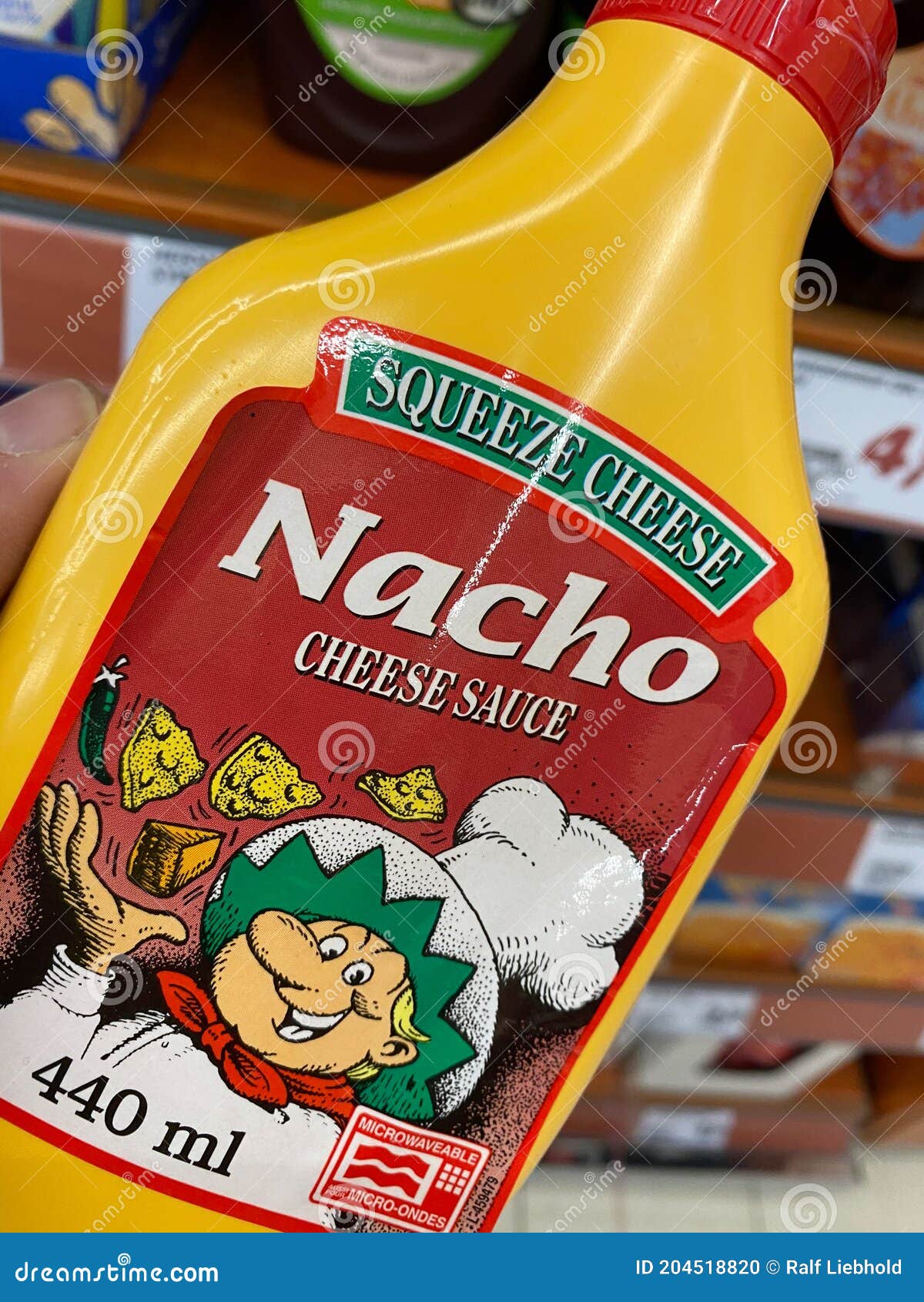 Sauce Cheddar Nacho 440ml