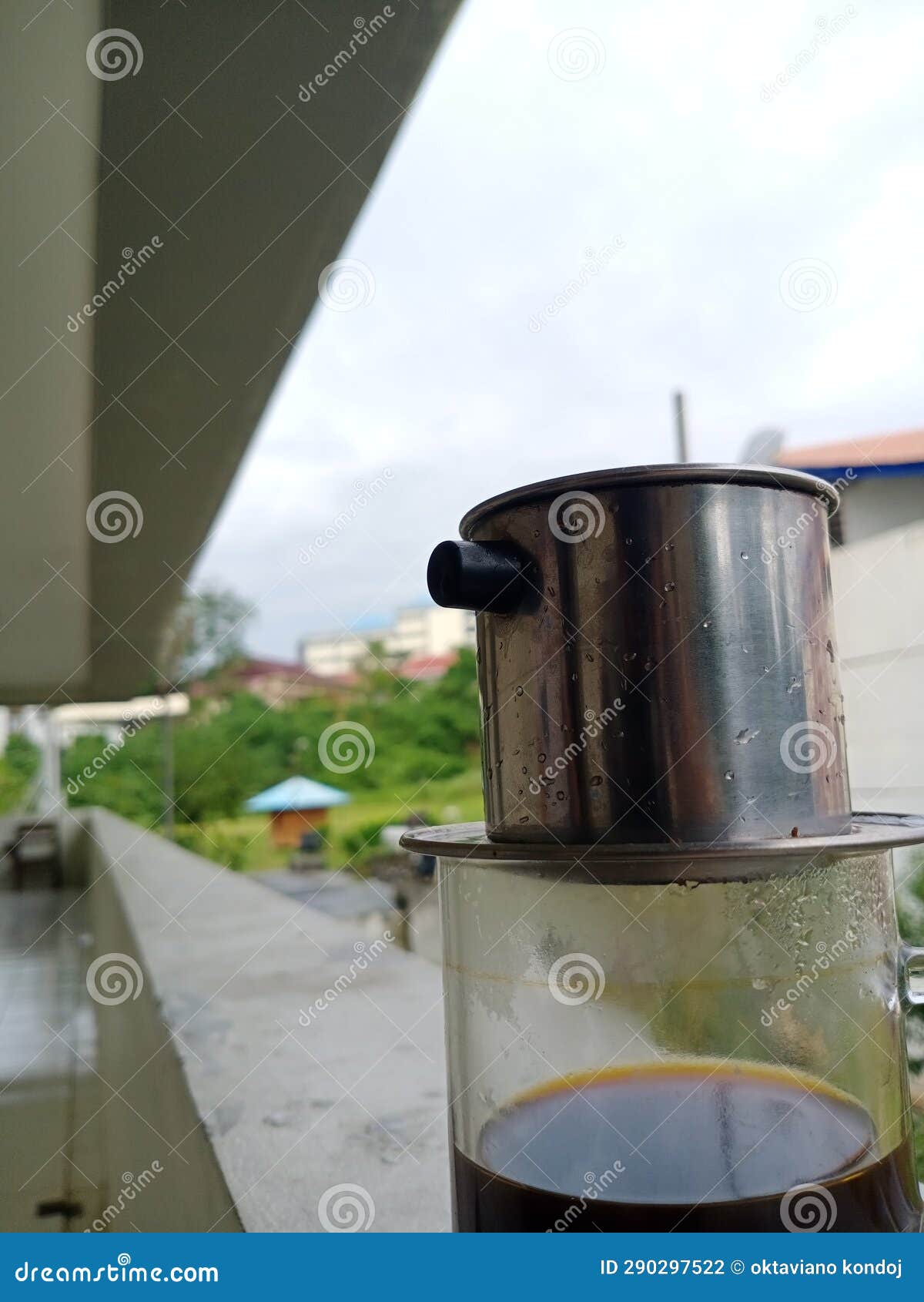 Vietnam drip coffee stock photo. Image of drip, vietnam 290297522
