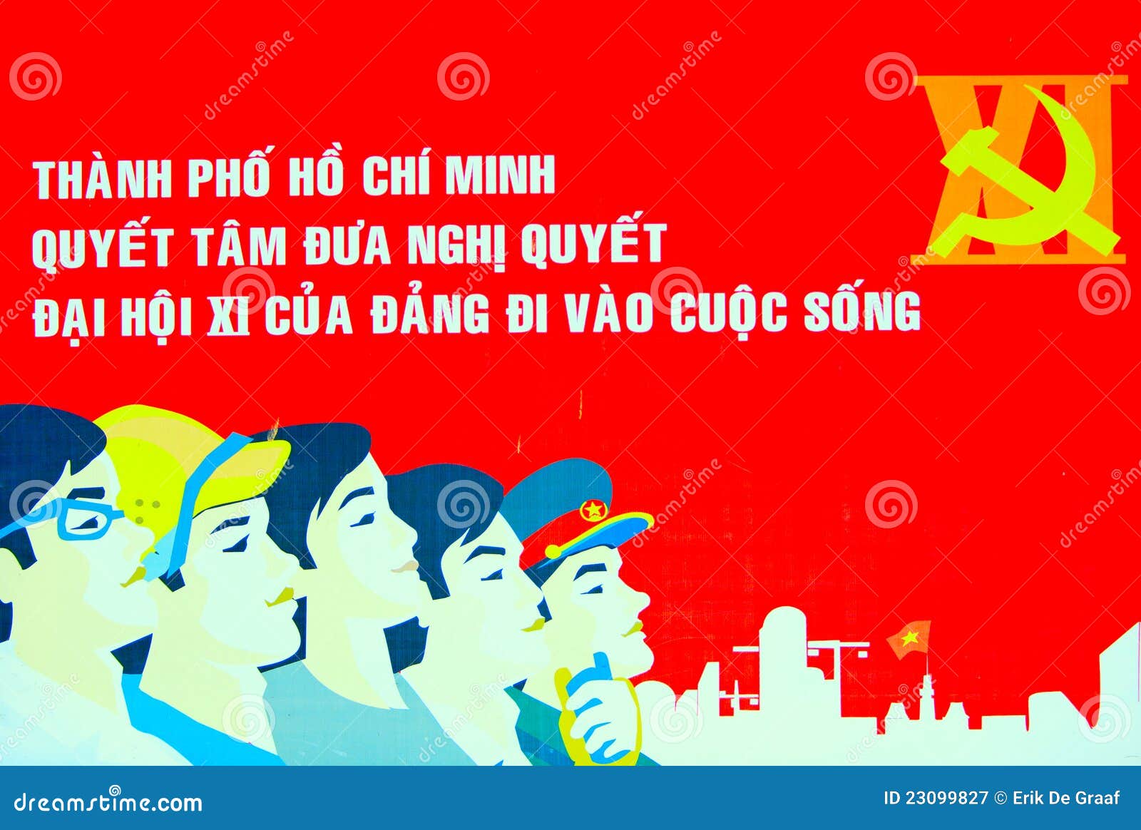 Vietnam poster editorial photography. Illustration of politics - 23099827