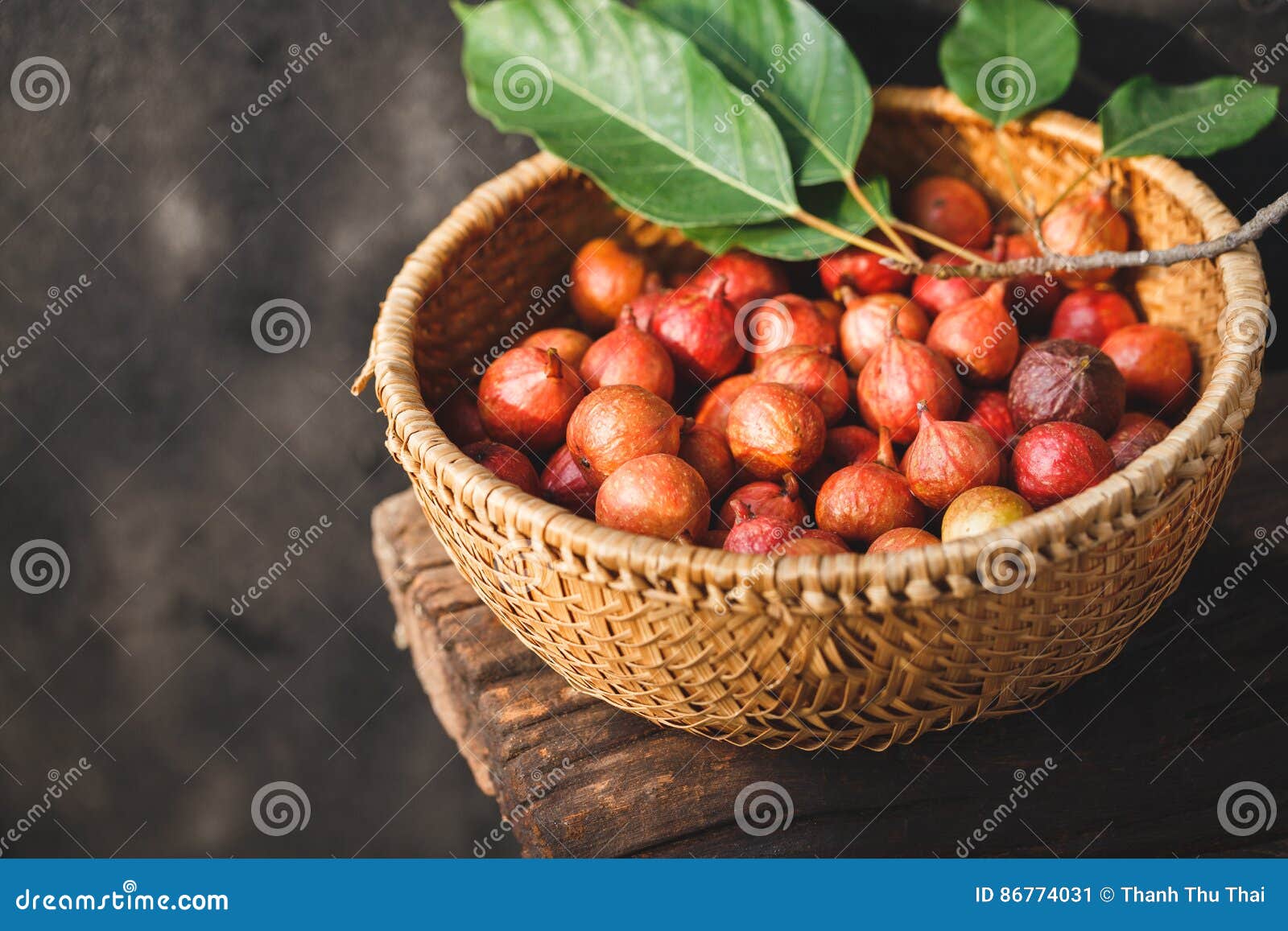 Vietnamese Figs stock image. Image of sweet, burlap, dark 86774031
