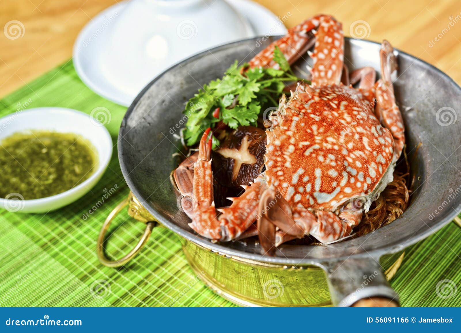 Vietnamese Hot Pot Of Sea Crab Stock Photo Image 56091166