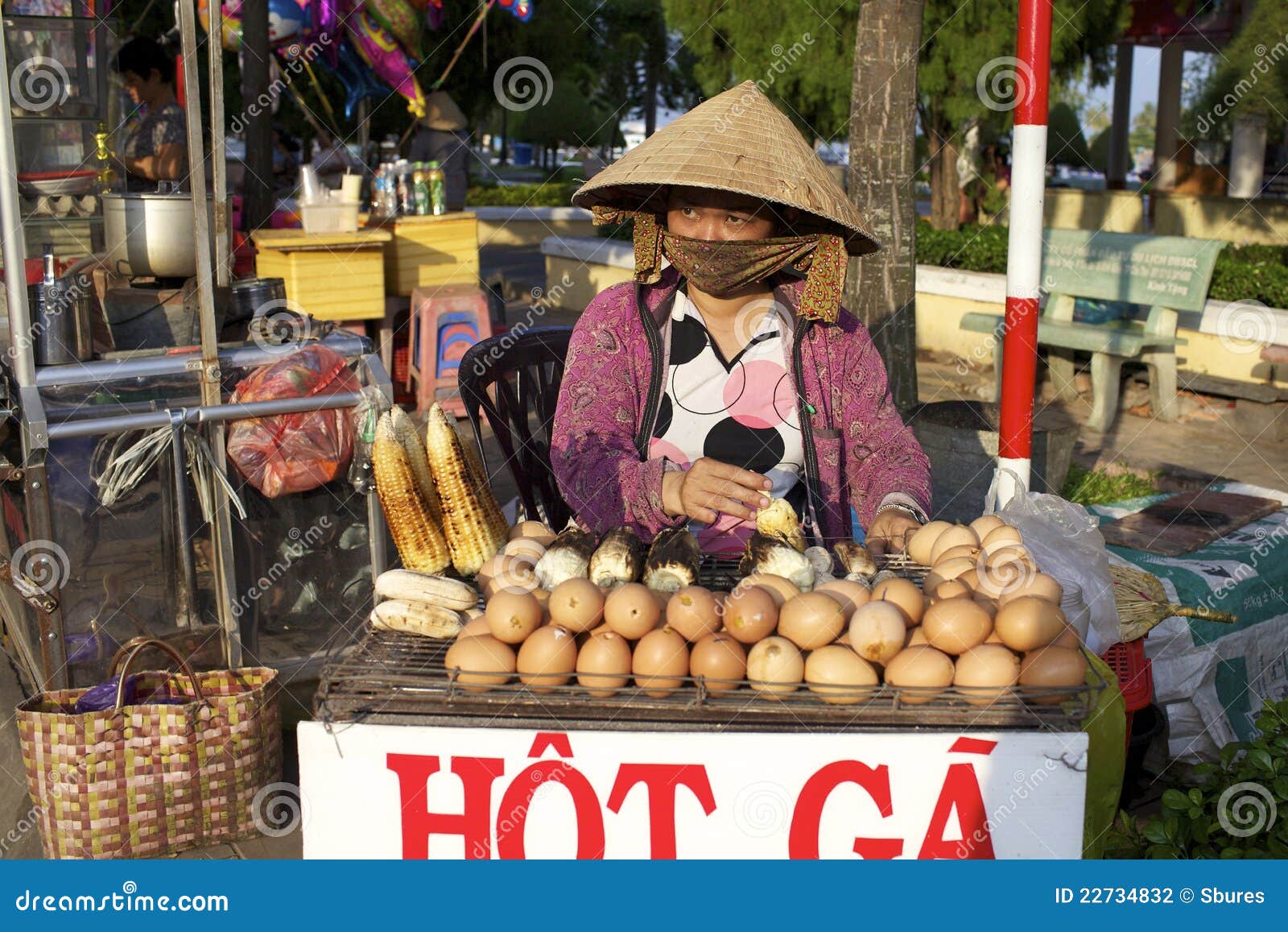 Vietnamese Street Market editorial photography. Image of asia 22734832
