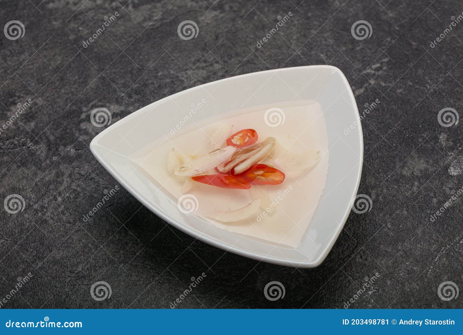 Vietnamese Vinegar Sauce with Chili Stock Image Image of food, style
