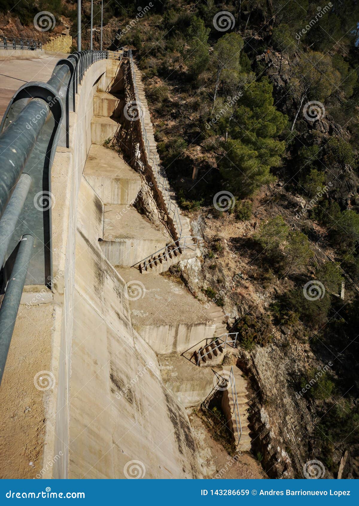 View of the Algar dam stock image. Image of season, outdoors 143286659