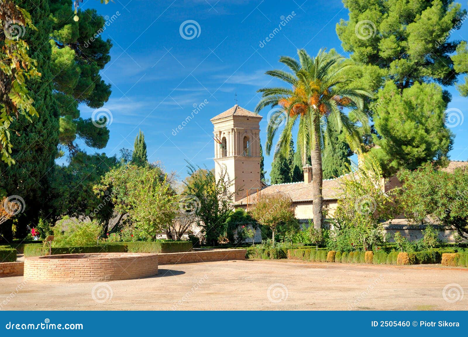 view at alhambra, granada