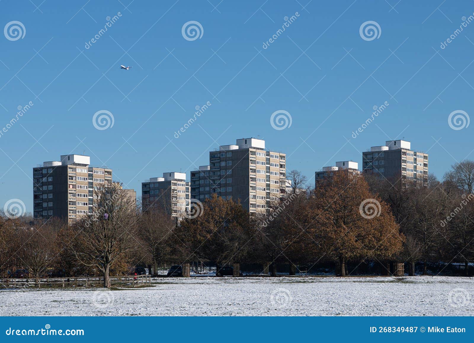 View of Alton Estate from Richmond Park Stock Image Image of blue, quarter 268349487