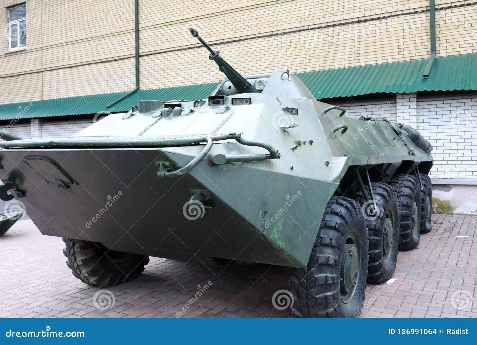 View of Armoured Personnel BTR-70 Stock Photo - of military: 186991064