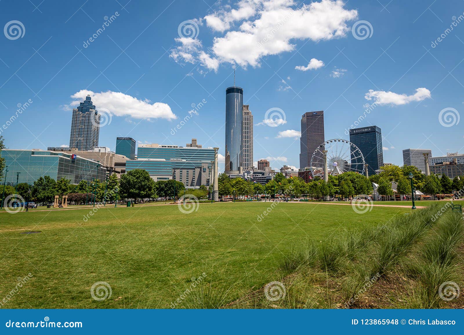 Centennial Olympic Park in Atlanta, Georgia Stock Photo - Image of