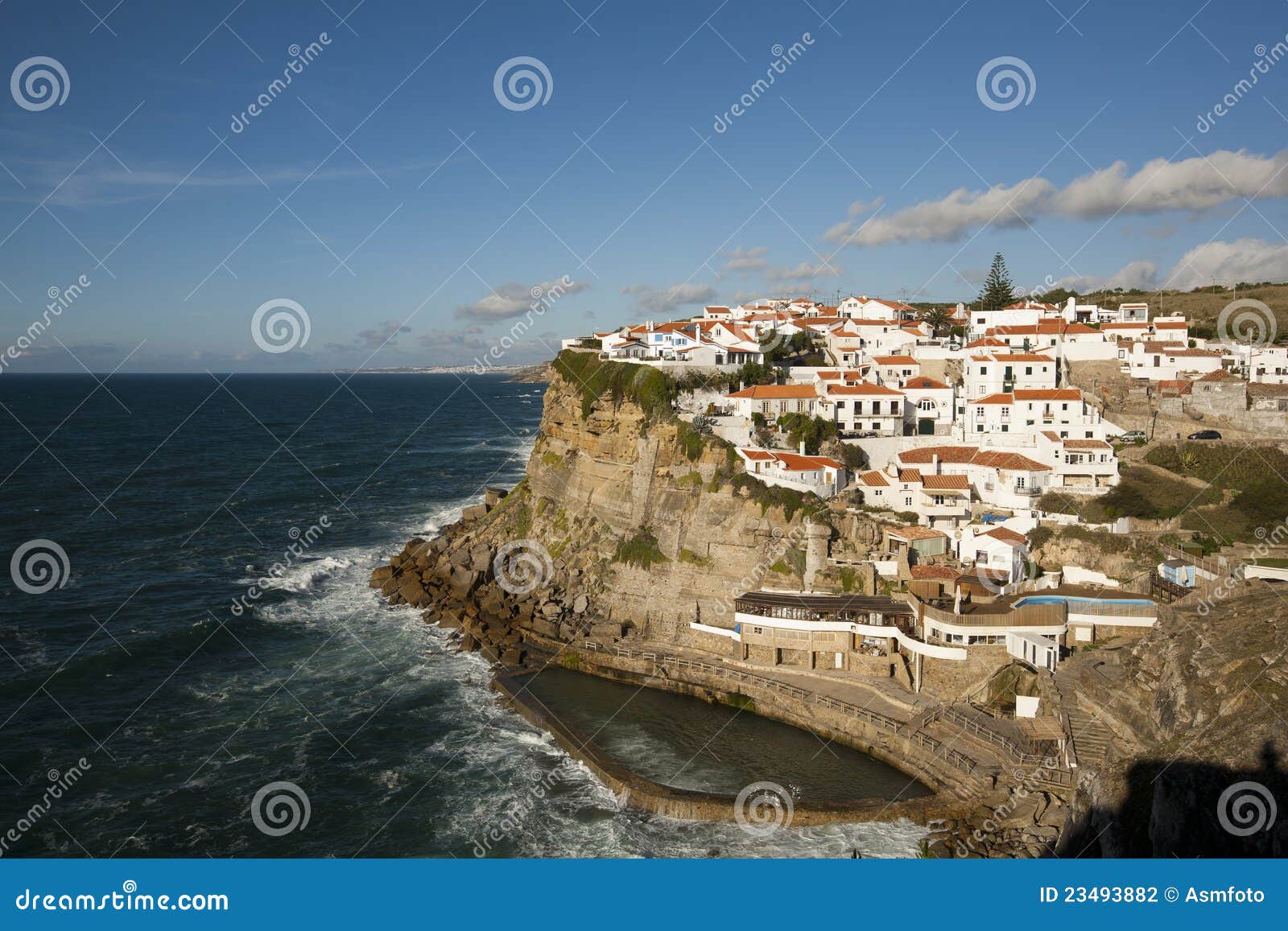 view of azenhas do mar, portugal.