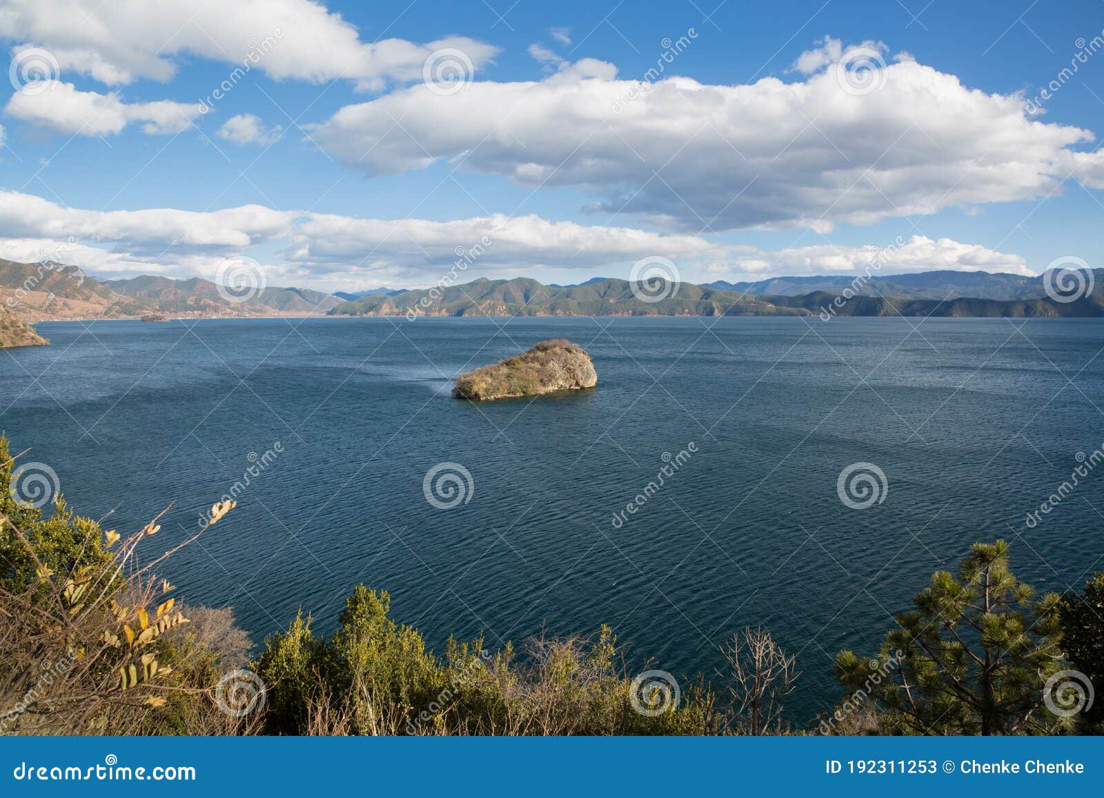 view of the bay of kotor montenegro