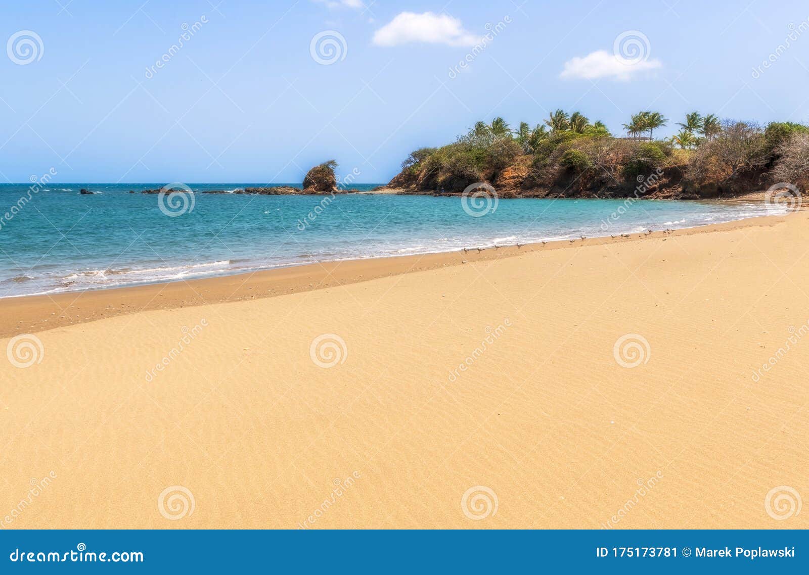 playa puerto escondido in azuero peninsula near pedasi and limon in panama
