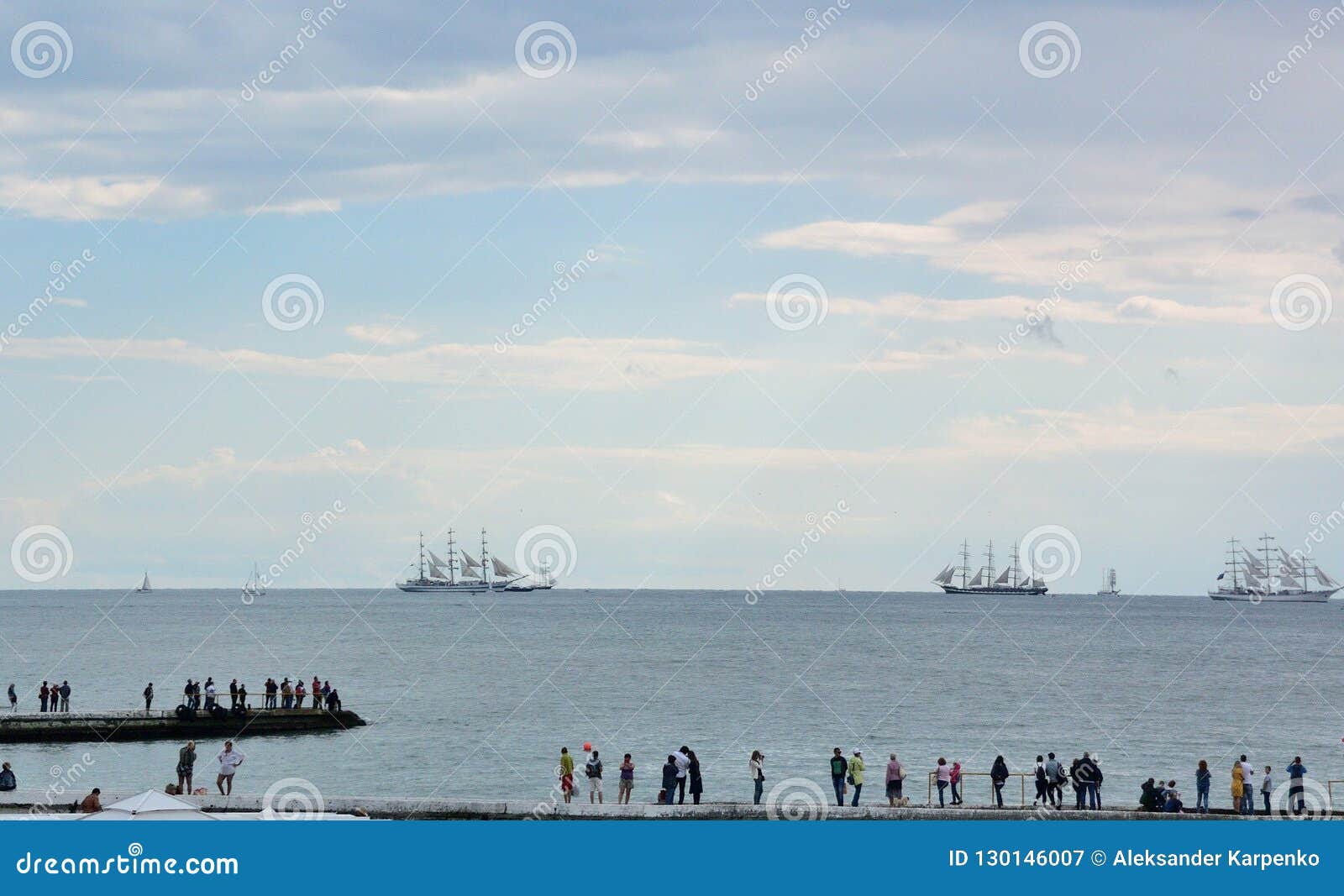 View of the Beach in the Sochi, Russia Editorial Photography - Image of ...