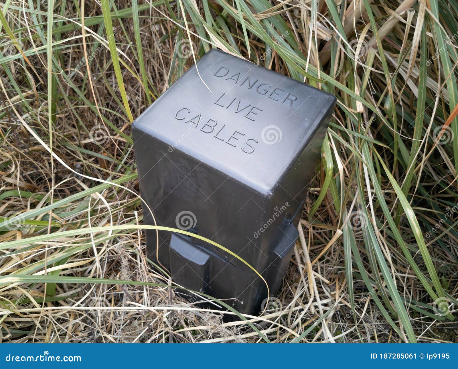 Black Electrical Pillar Box Editorial Photo Image of connecting