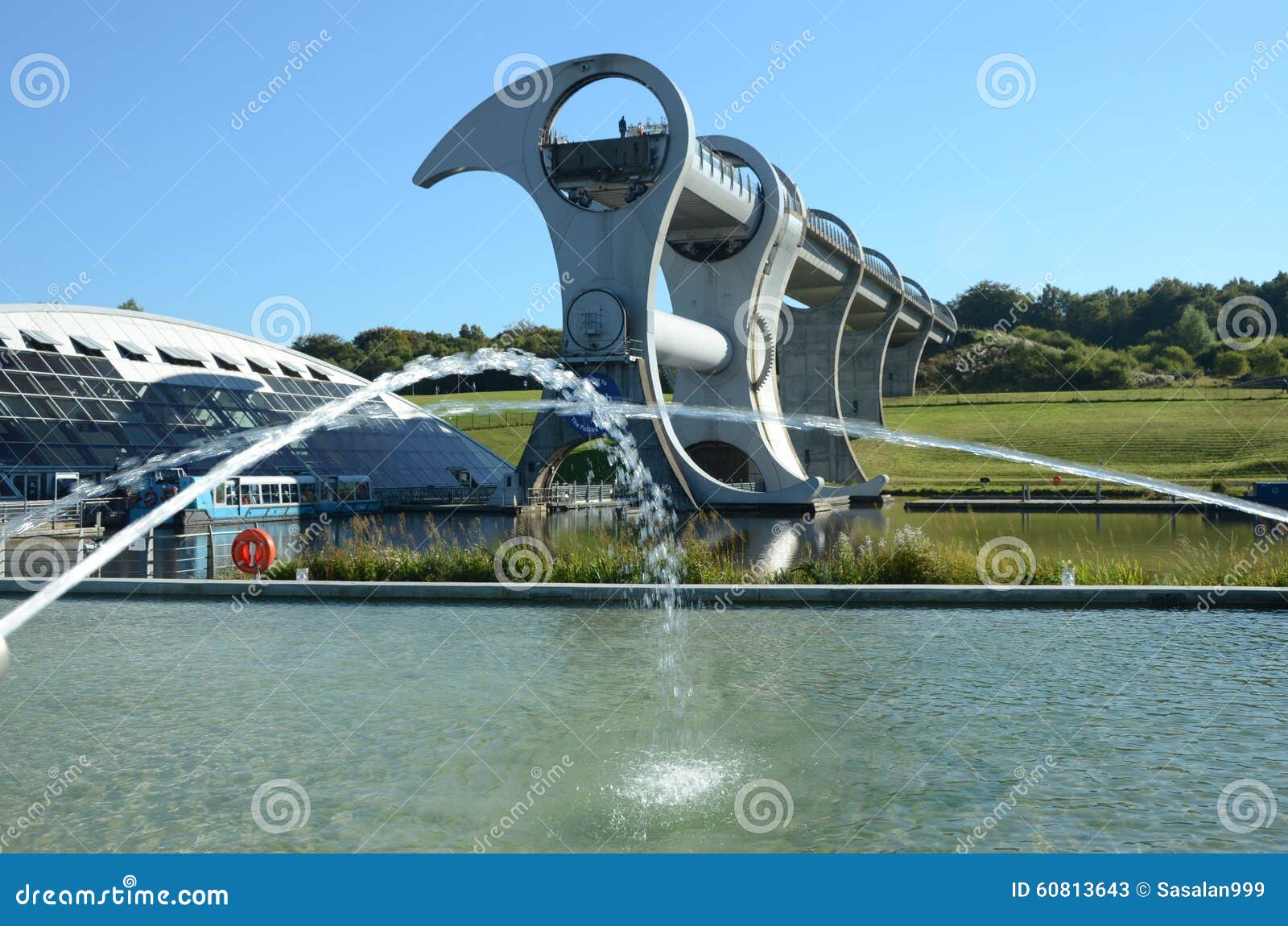View of Boat Lift stock image. Image of rotating, lift 60813643