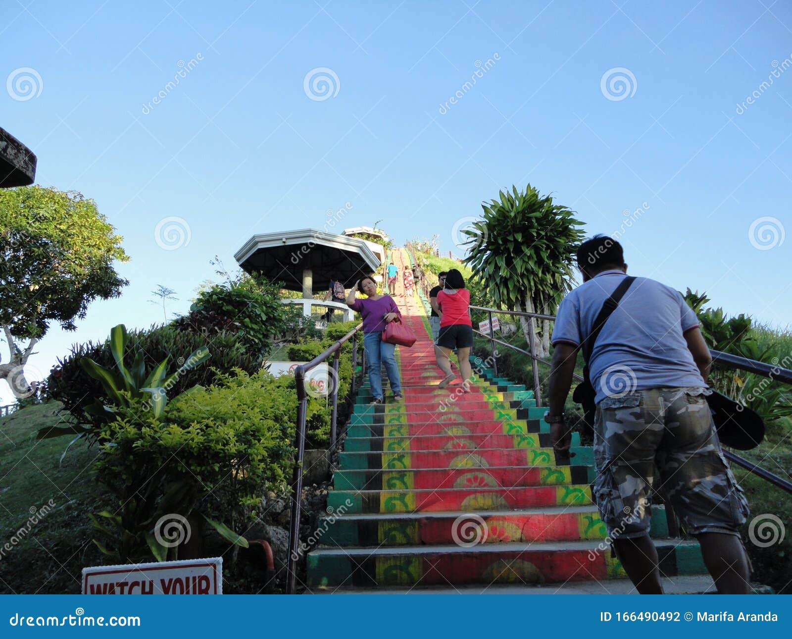 Chocolate Hills`longest Steps Editorial Photography Image of citys