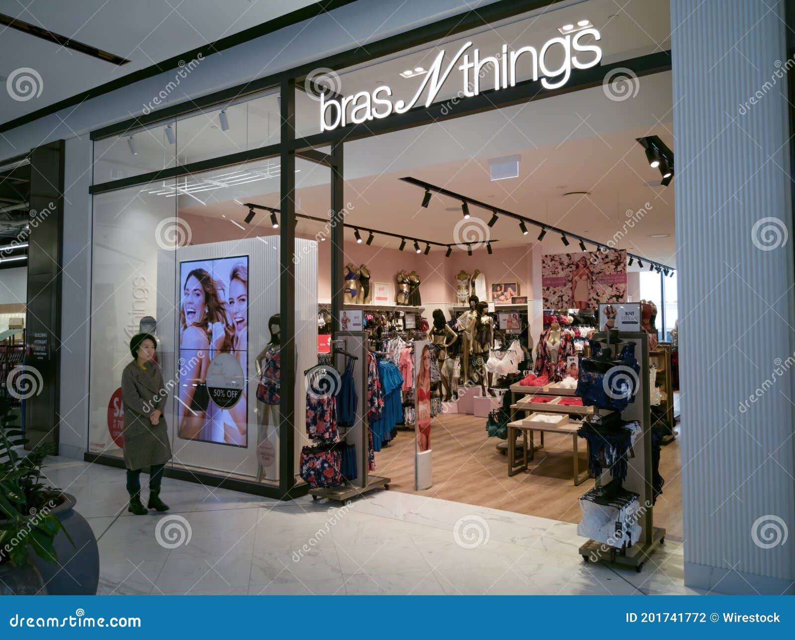 Bras N Things Store in Westfield Newmarket Shopping Centre Mall