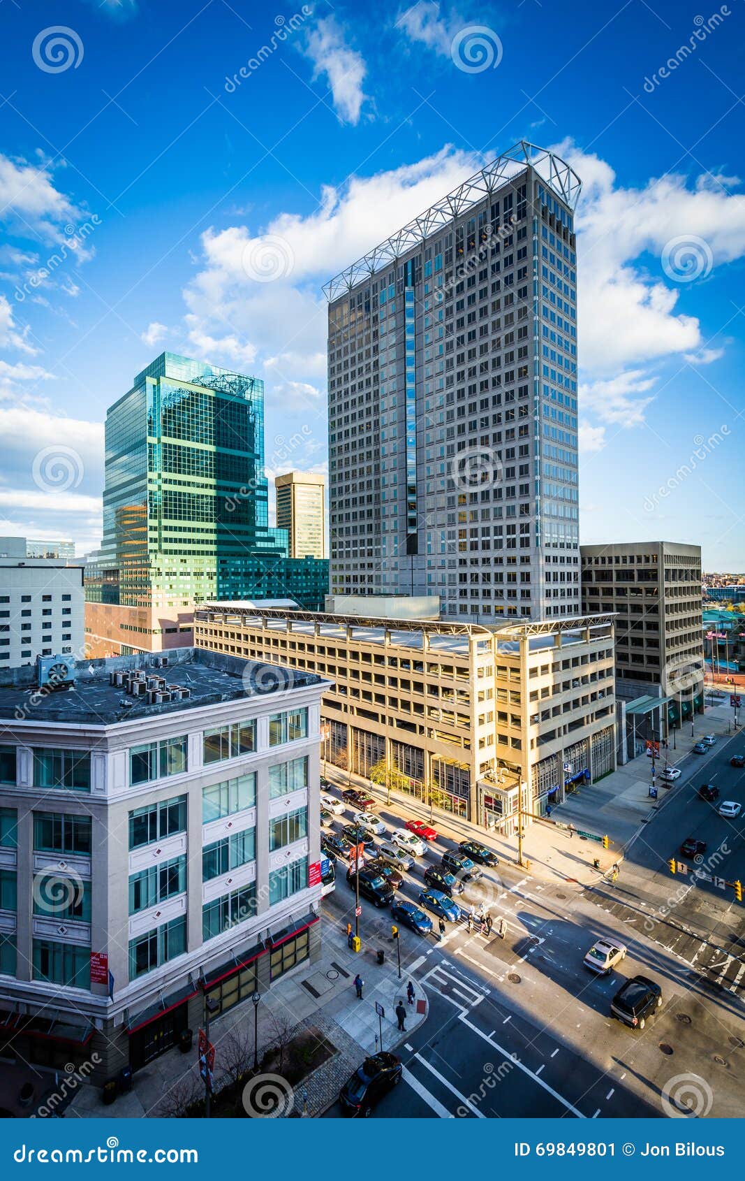 View of Buildings in Downtown Baltimore, Maryland. Editorial Photo Image of beautiful, states