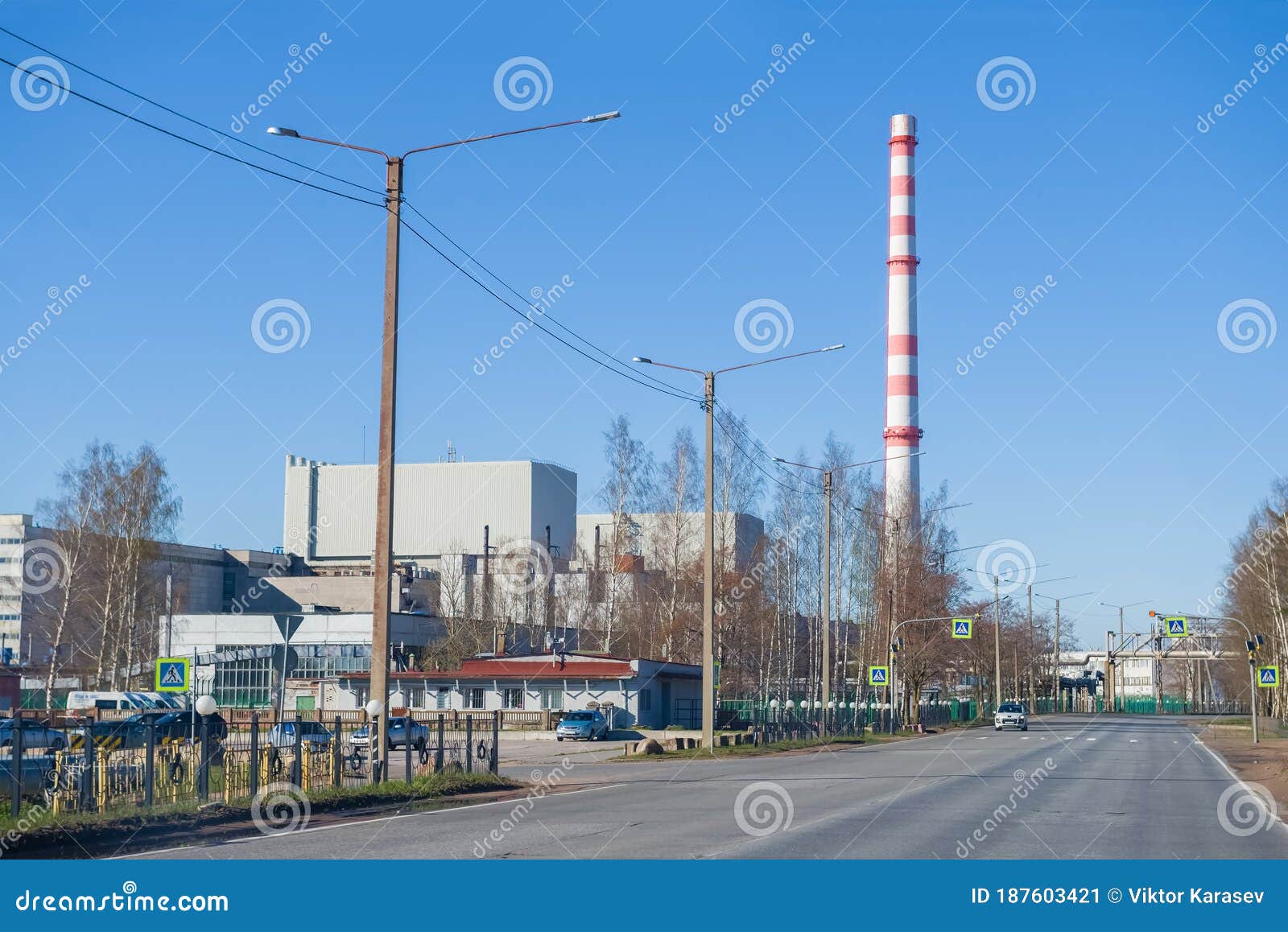 View of the of the Leningrad Nuclear Power Plant Editorial Photo - Image of leningrad: 187603421