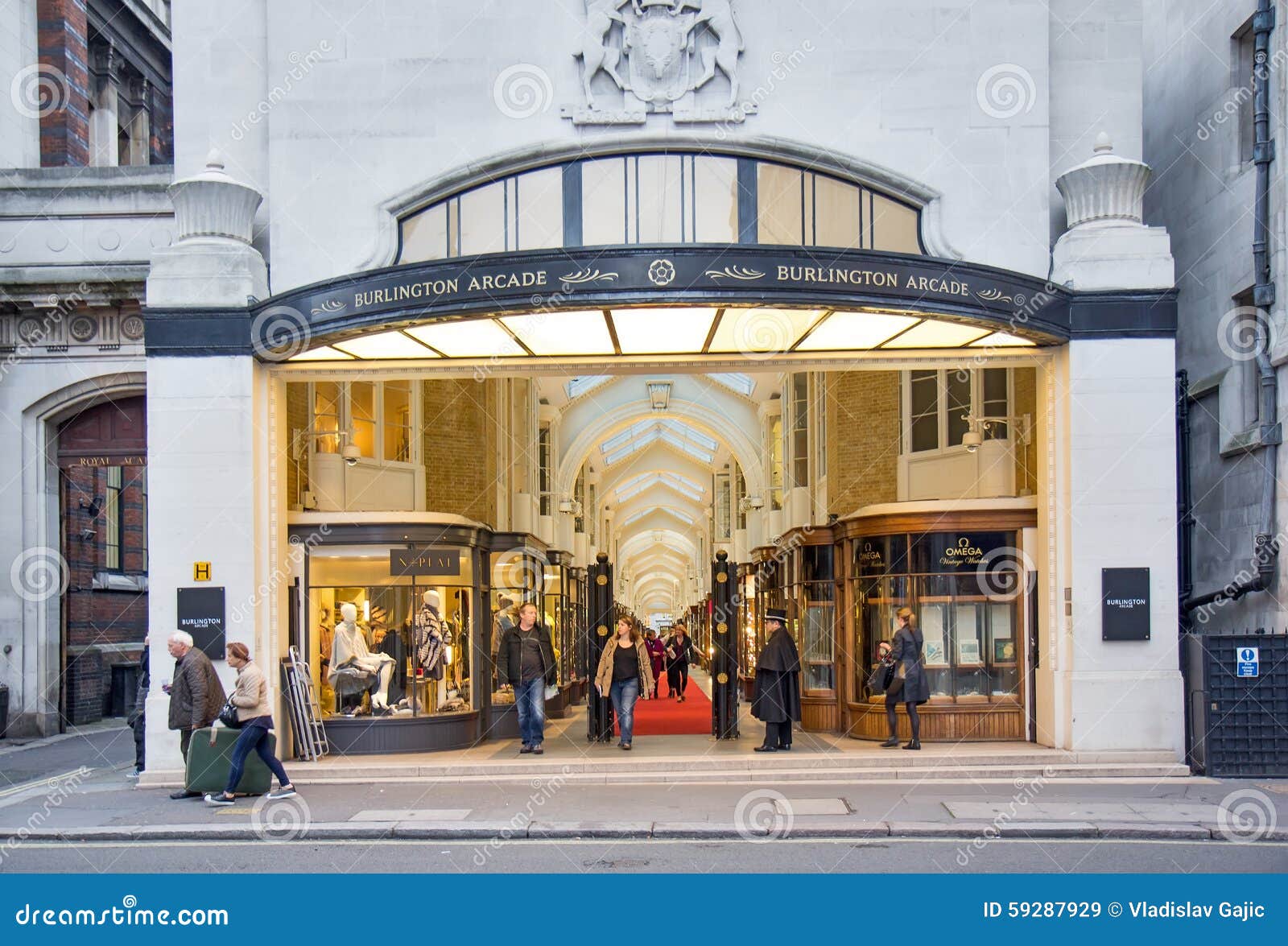 burlington arcade omega