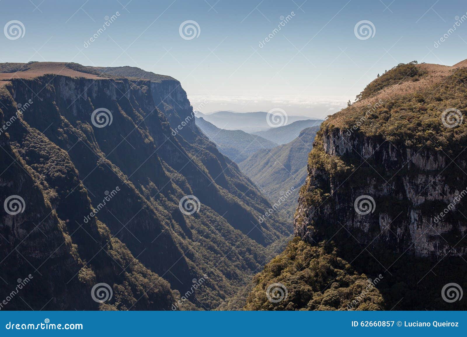 view of canion fortaleza - serra geral national park