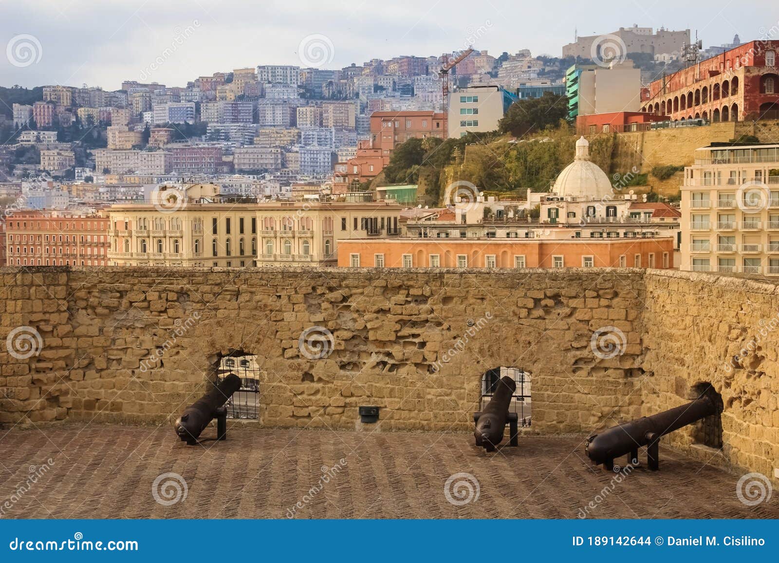 castel dell ovo. naples. italy