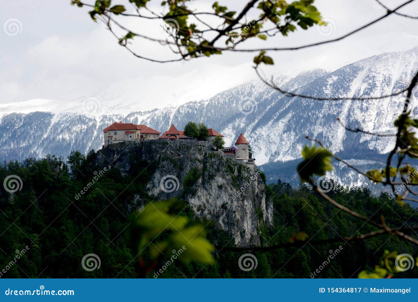 castle of lake bled, slovenia