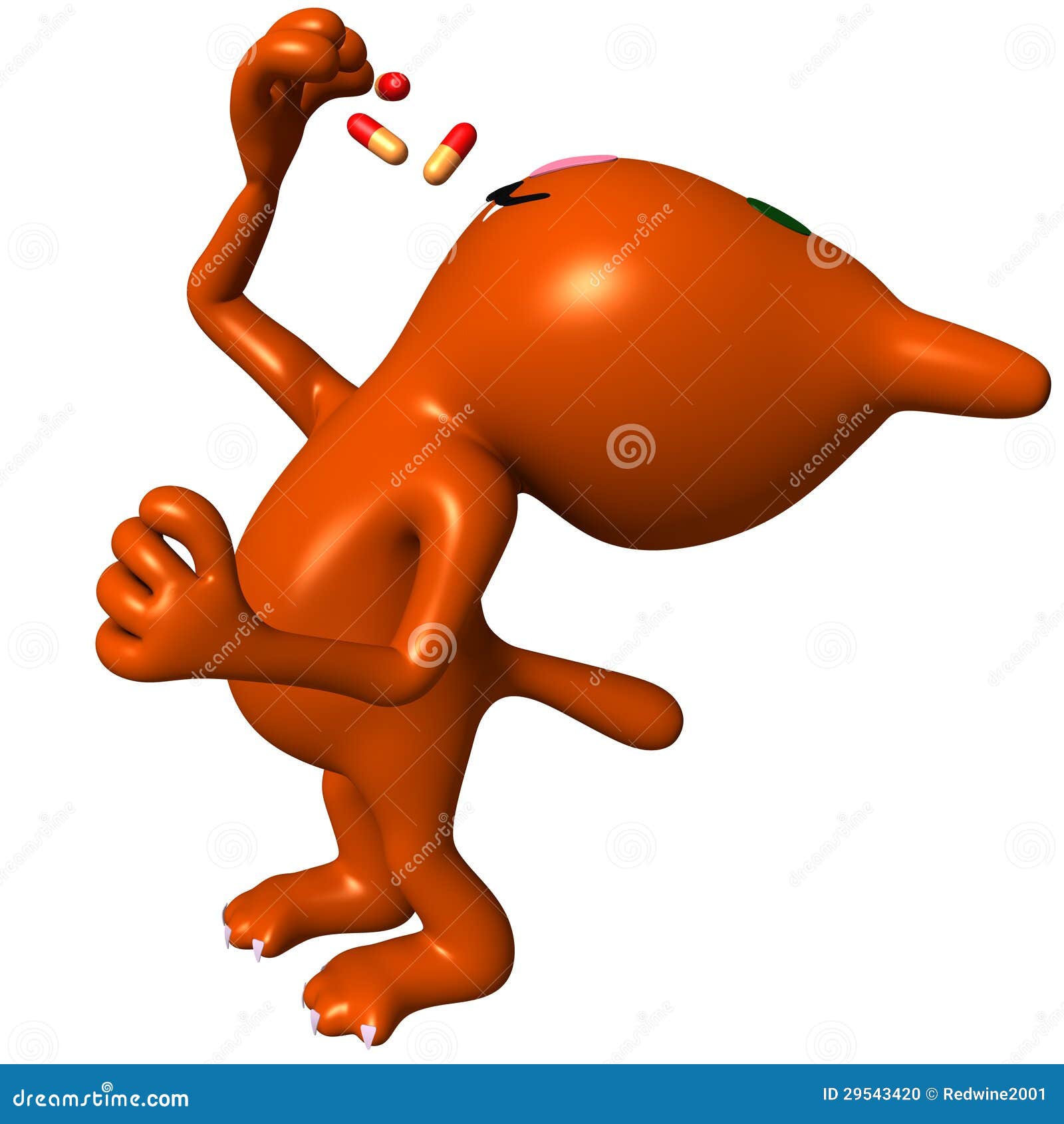 View Cat Swallowing Three Pills at Once Stock Illustration Illustration of isolated, cute