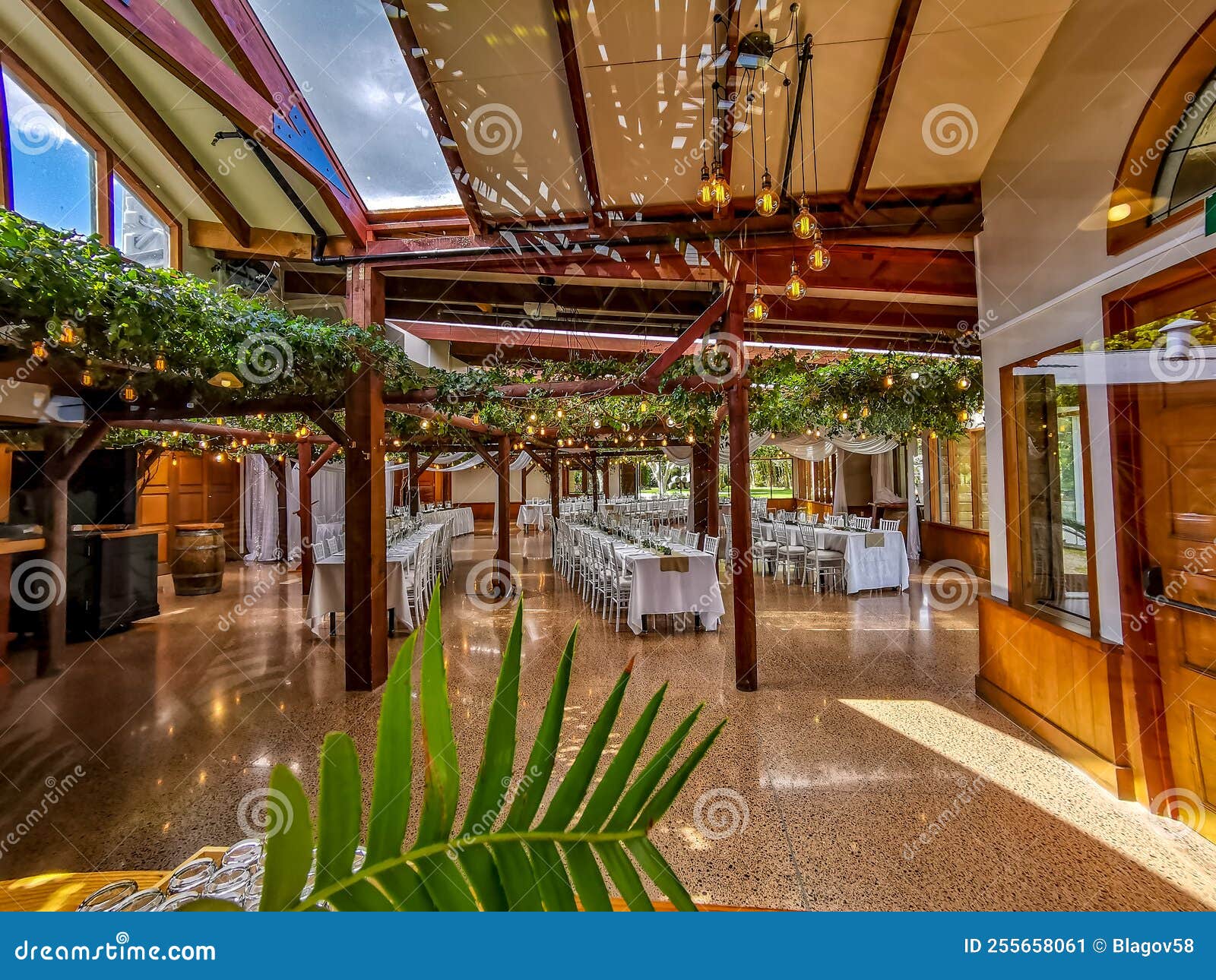 A View on a Celebration Venue Hall Stock Image Image of venue