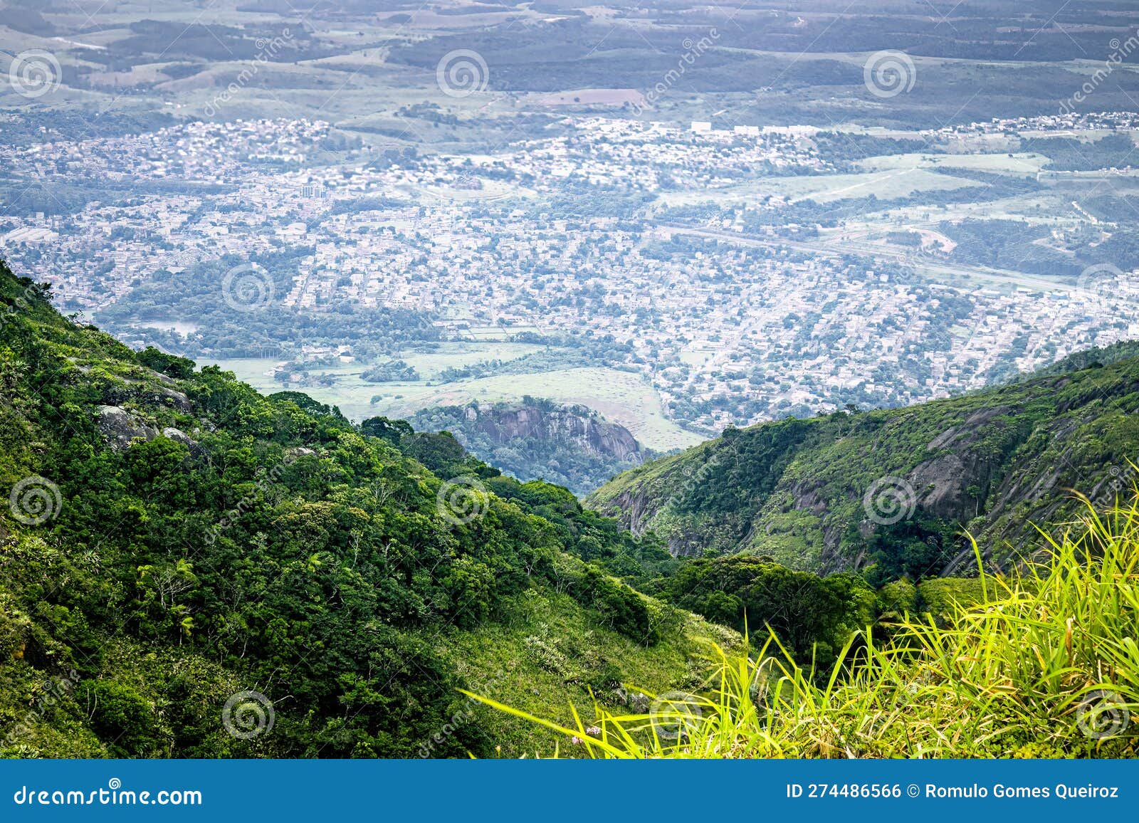 view of the city of 