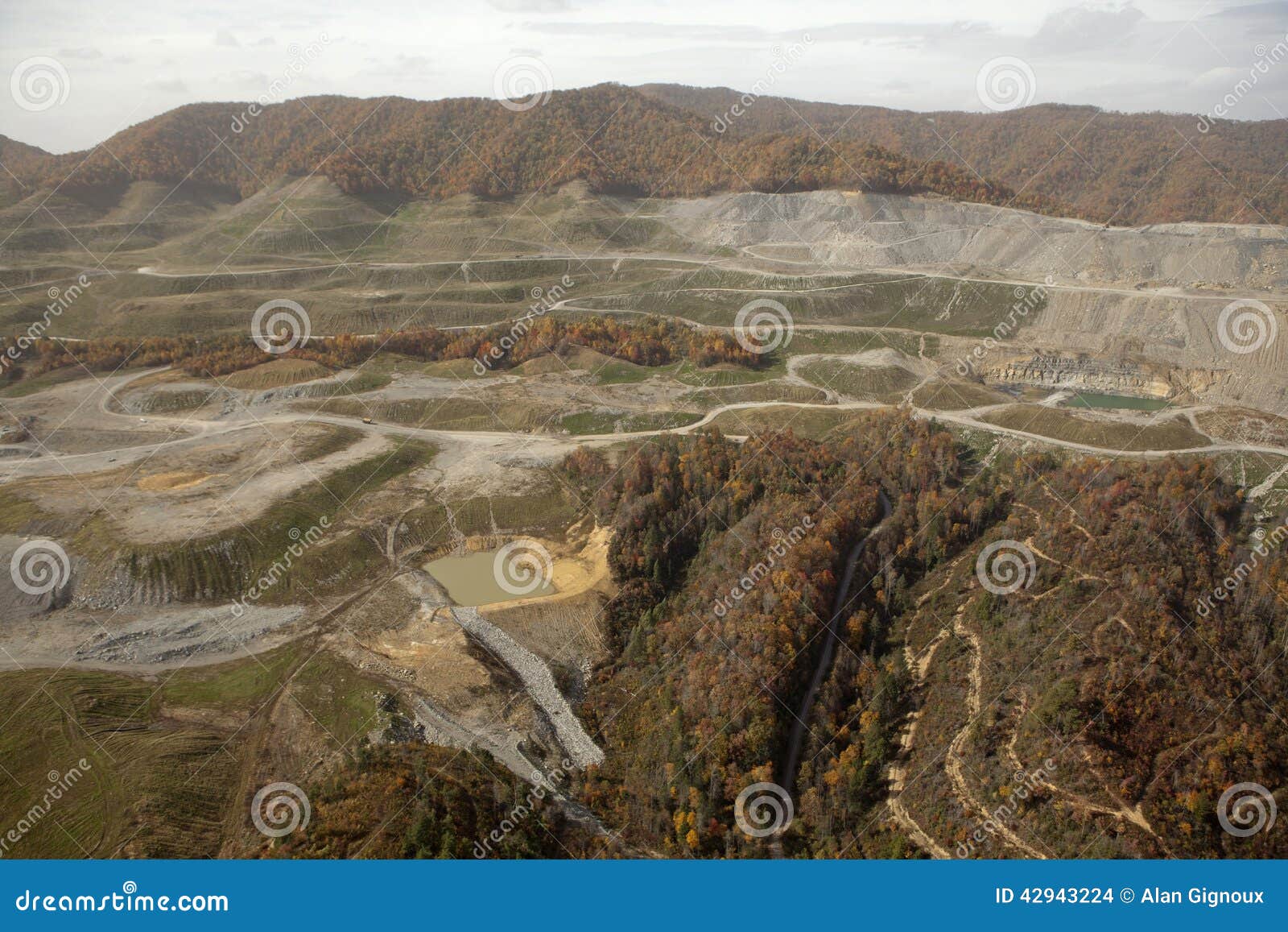 view of coal mine appalachia