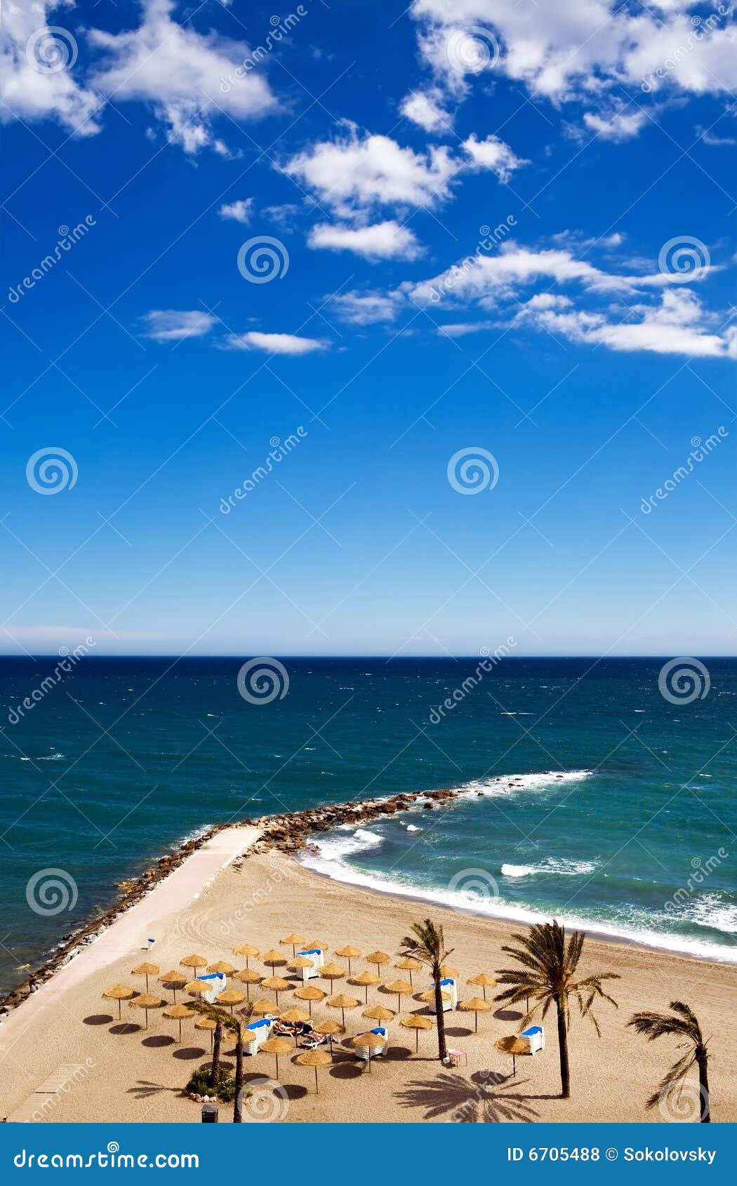 view of costa del sol beach