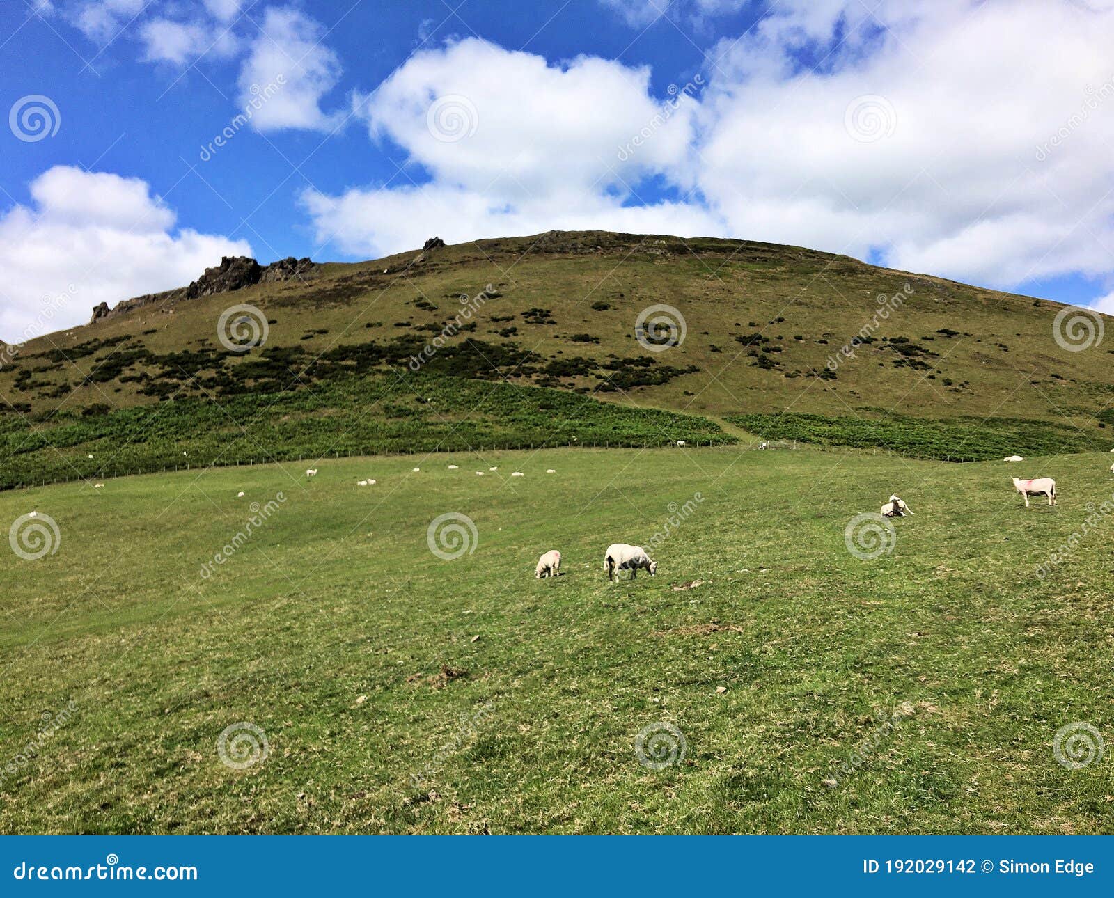 a view of the shopshire countryside near caer caradoc